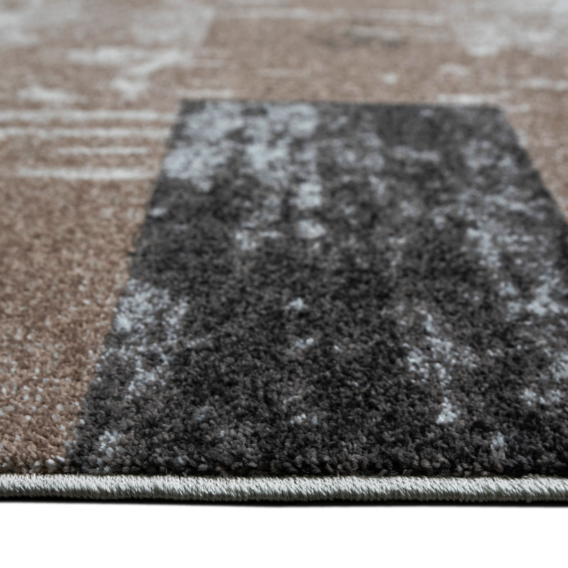 OTTO home Teppich »Lunari«, rechteckig, 9 mm Höhe, Karo-Design, modern, geometrisches Muster, weiche Haptik
