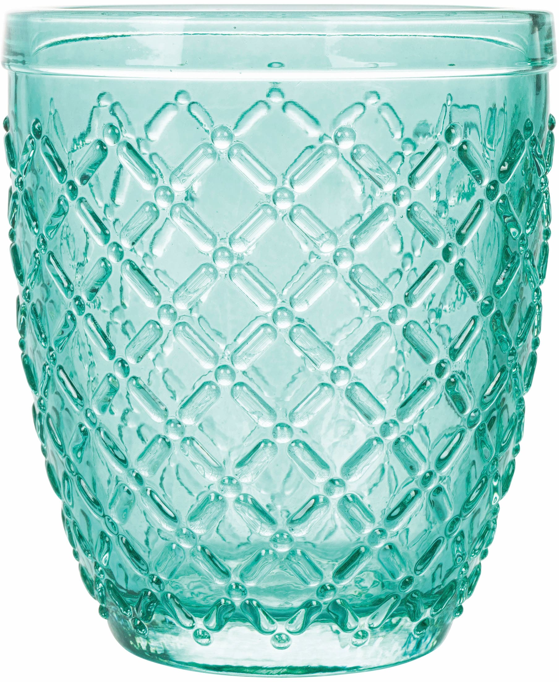 Villa d'Este Gläser-Set »Castle Greenery«, (Set, 6 tlg.), Wassergläser-Set, 6-teilig, Inhalt 350 ml