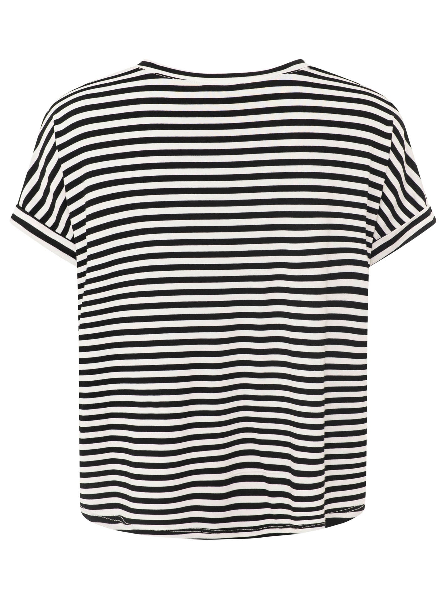Zwillingsherz T-Shirt »"Maritime Streifen"« One Size, Kurzarm, V-Ausschnitt, gestreift, Loose Fit