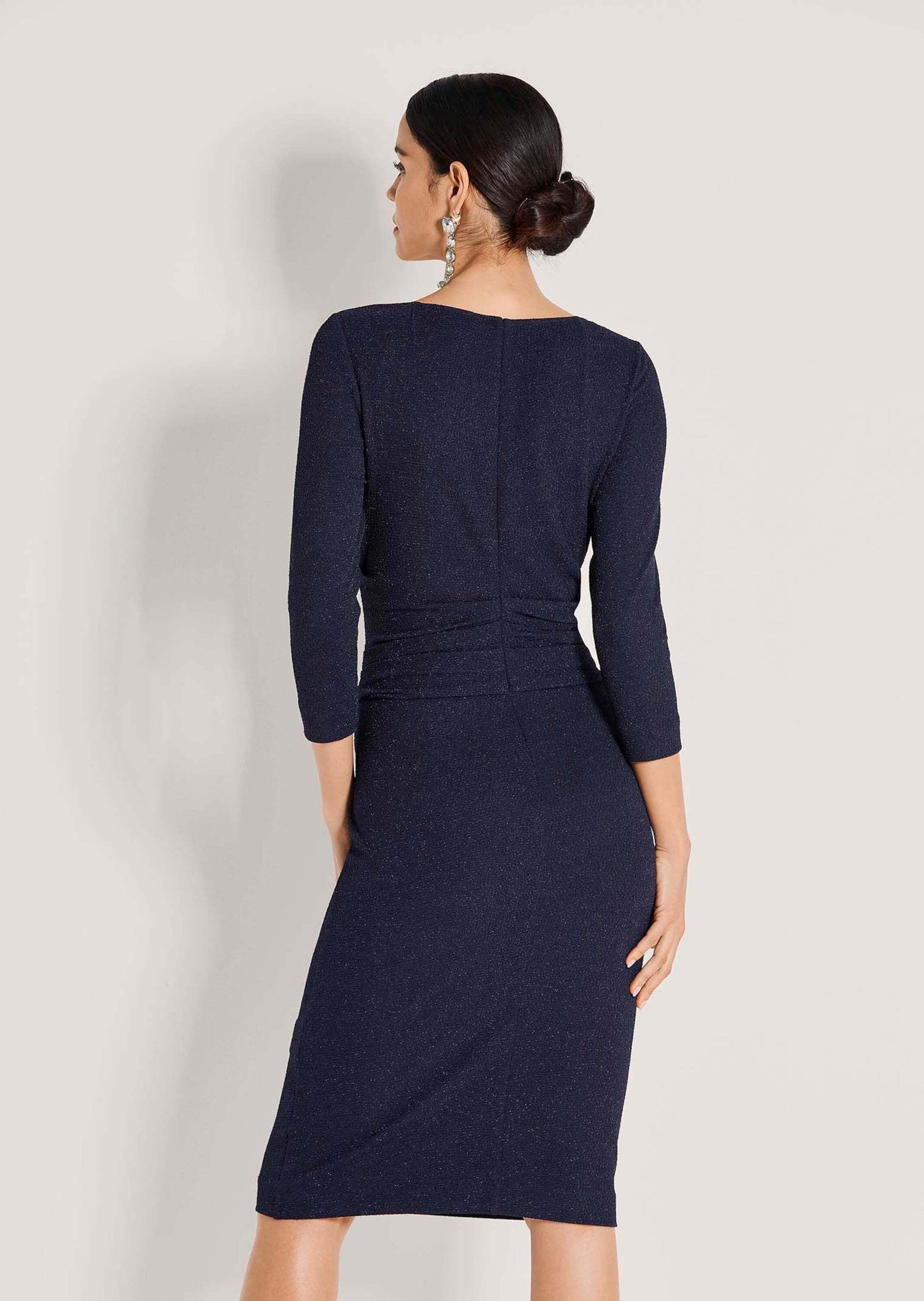 MADELEINE Etuikleid »Etuikleid Stretchkleid in Wickeloptik« Wickeloptik