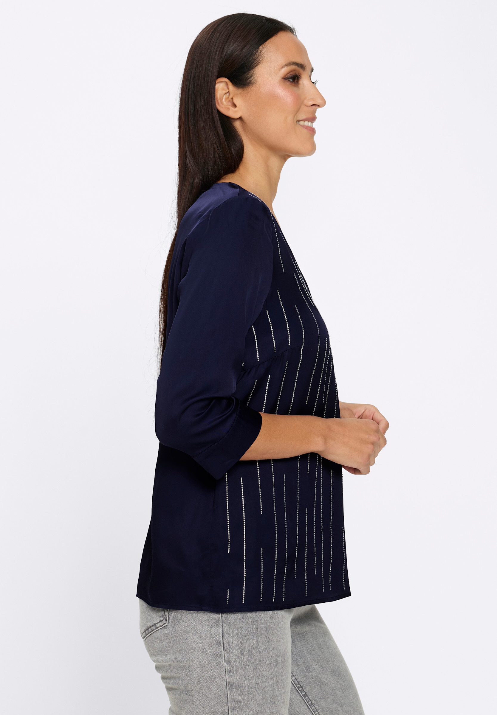 heine Schlupfbluse »Satin-Bluse Satinbluse«