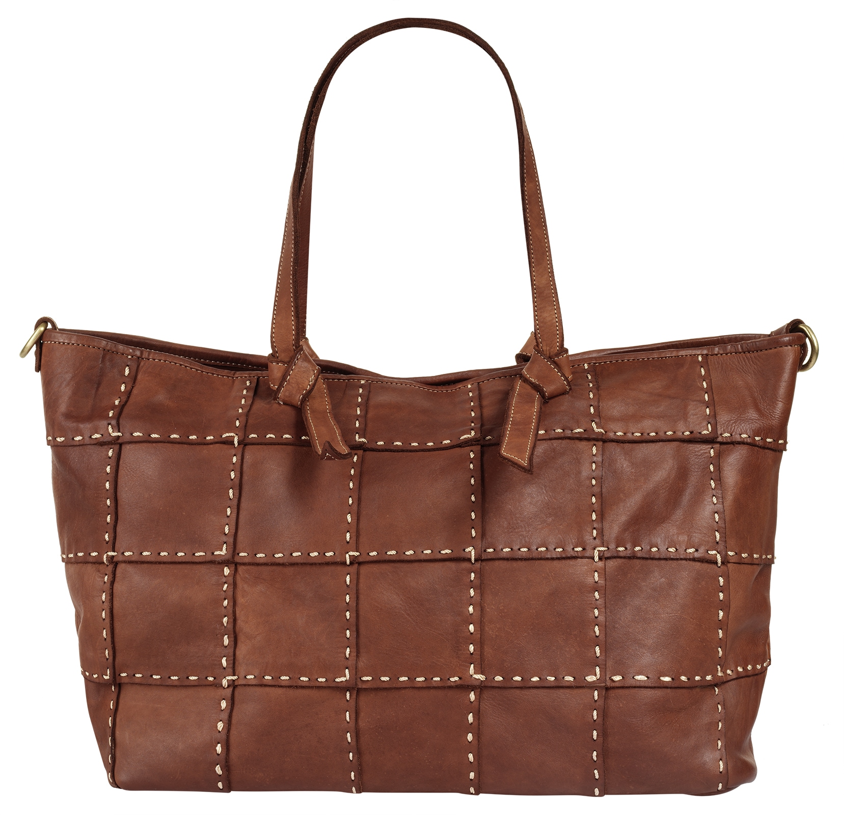 Samantha Look Shopper, echt Leder, Made in Italy