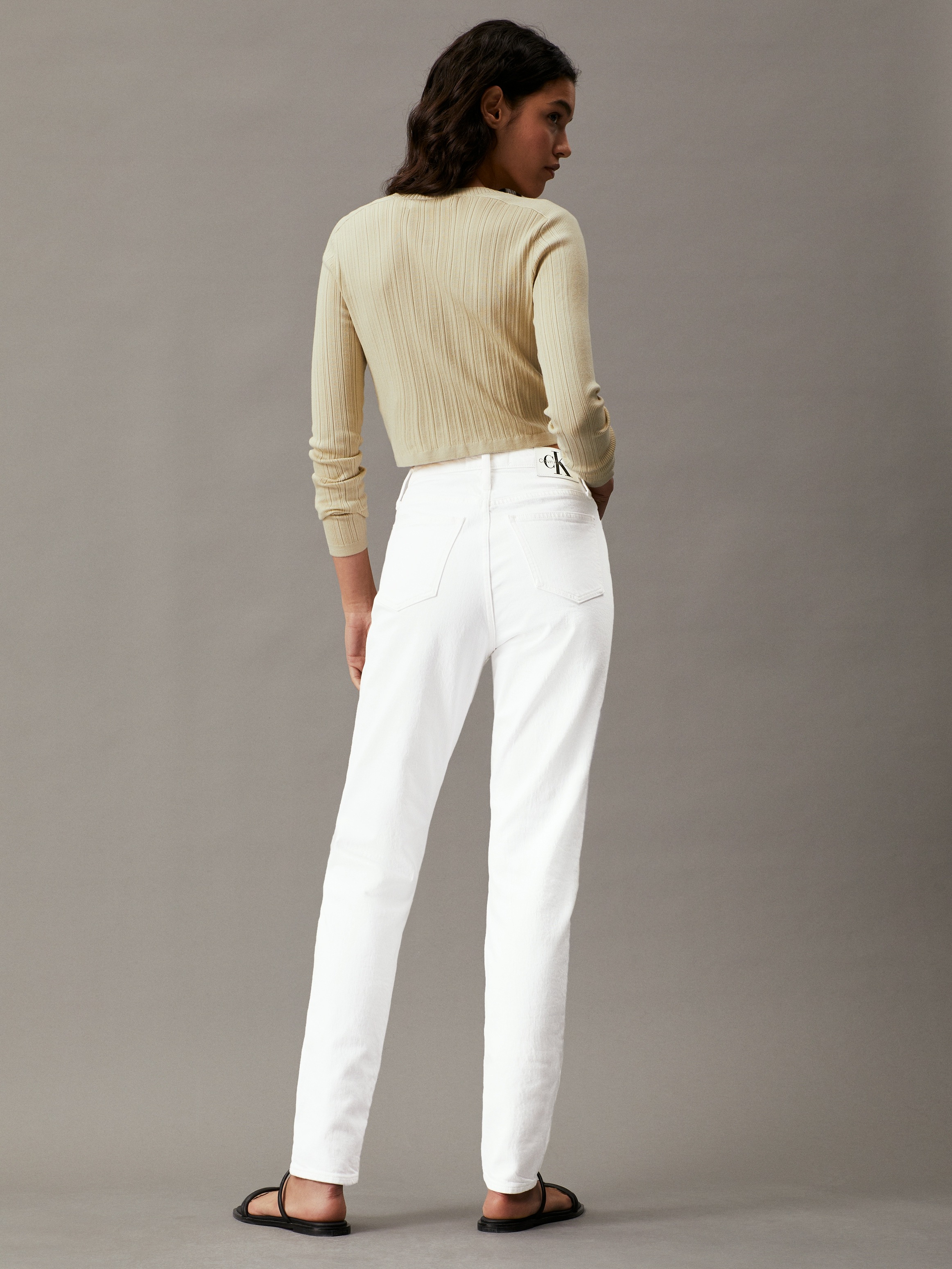 Calvin Klein Jeans Mom-Jeans, in klassischer 5-Pocket-Form