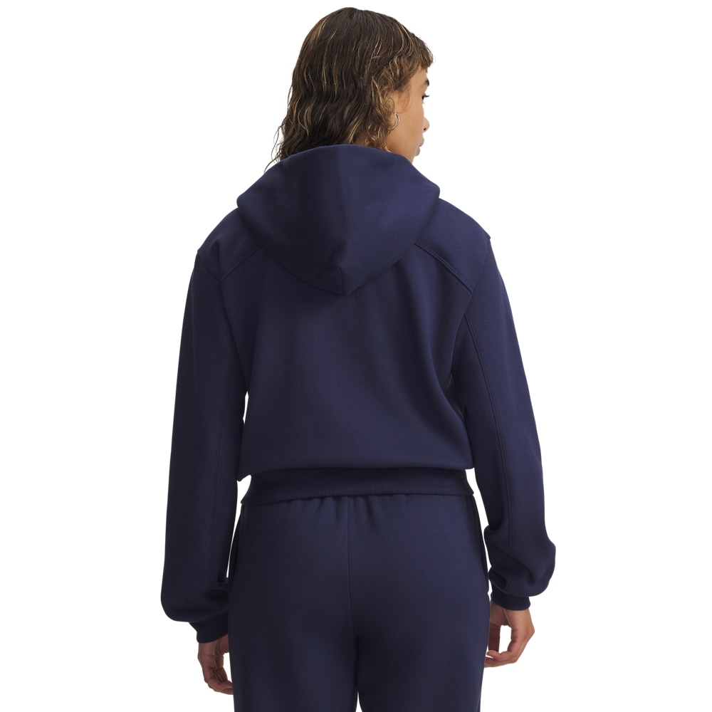 Under Armour® Kapuzensweatjacke »UA Icon Vida Flc FZ« aus Baumwolle und Polyester, erhältlich in den Größen XS bis XXL