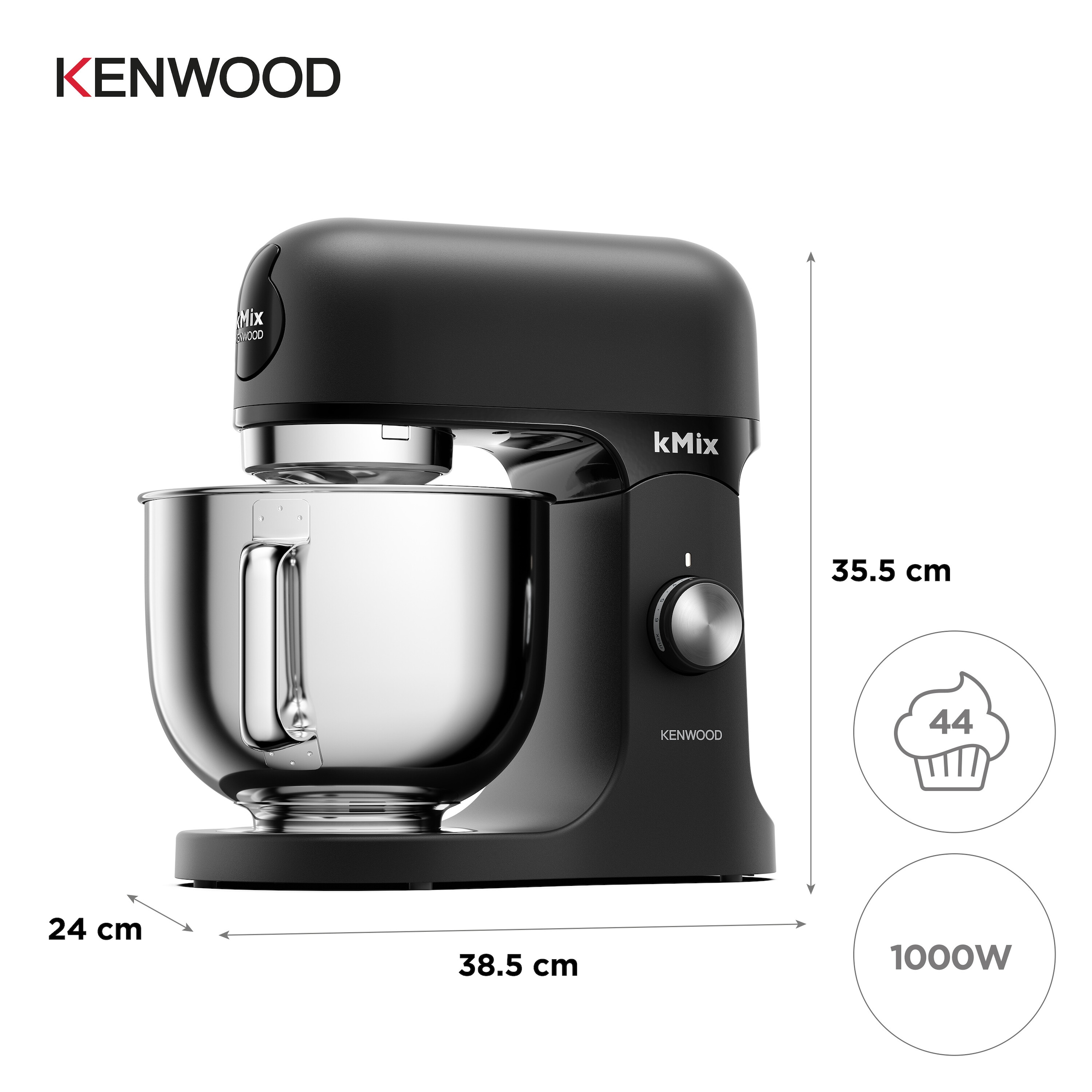 KENWOOD Küchenmaschine »KMIX KMX751ABK«