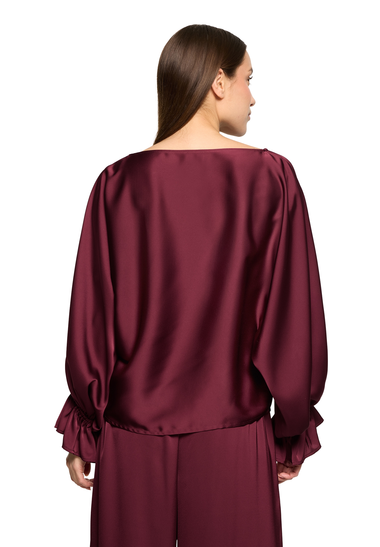 Vera Mont Satinbluse »Satin-Bluse mit Fledermausärmeln«