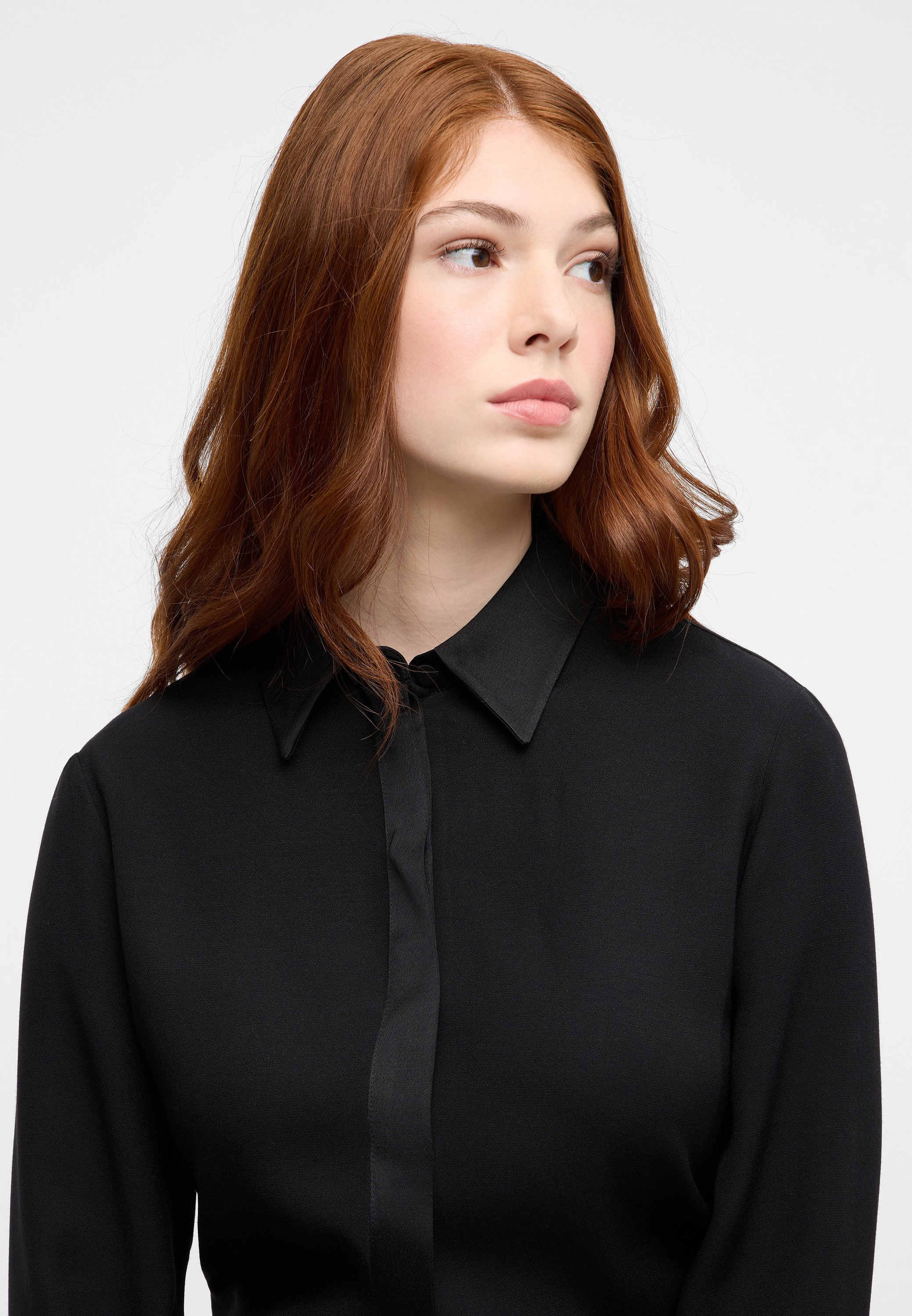 Eterna Hemdbluse »LOOSE FIT« EASY IRON (bügelleicht)