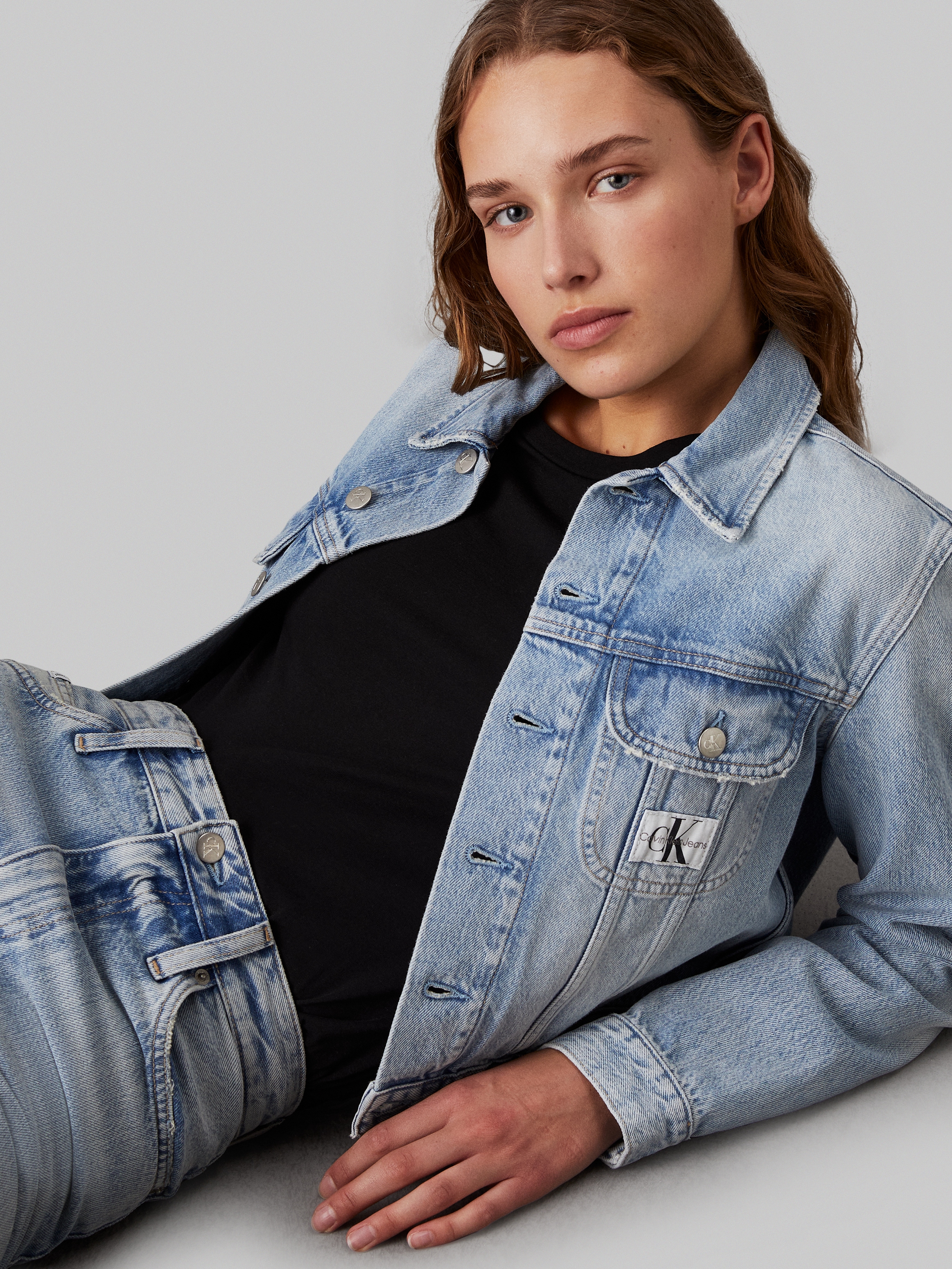 Calvin Klein Jeans Jeansjacke »CROPPED 90'S DENIM JACKET«