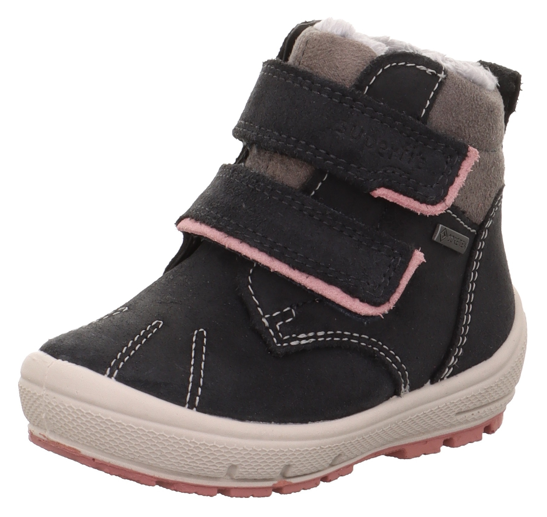 Superfit Klettstiefel »GROOVY 2.0 WMS: mittel«, Snowboots, Winterstiefel, Babystiefel mit Schurwolle