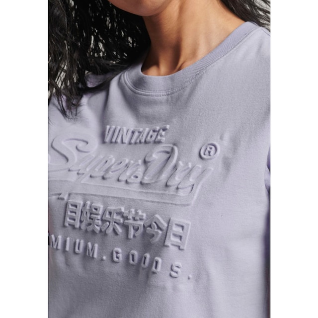 Superdry Rundhalsshirt »EMBOSSED VL T SHIRT« kaufen | UNIVERSAL