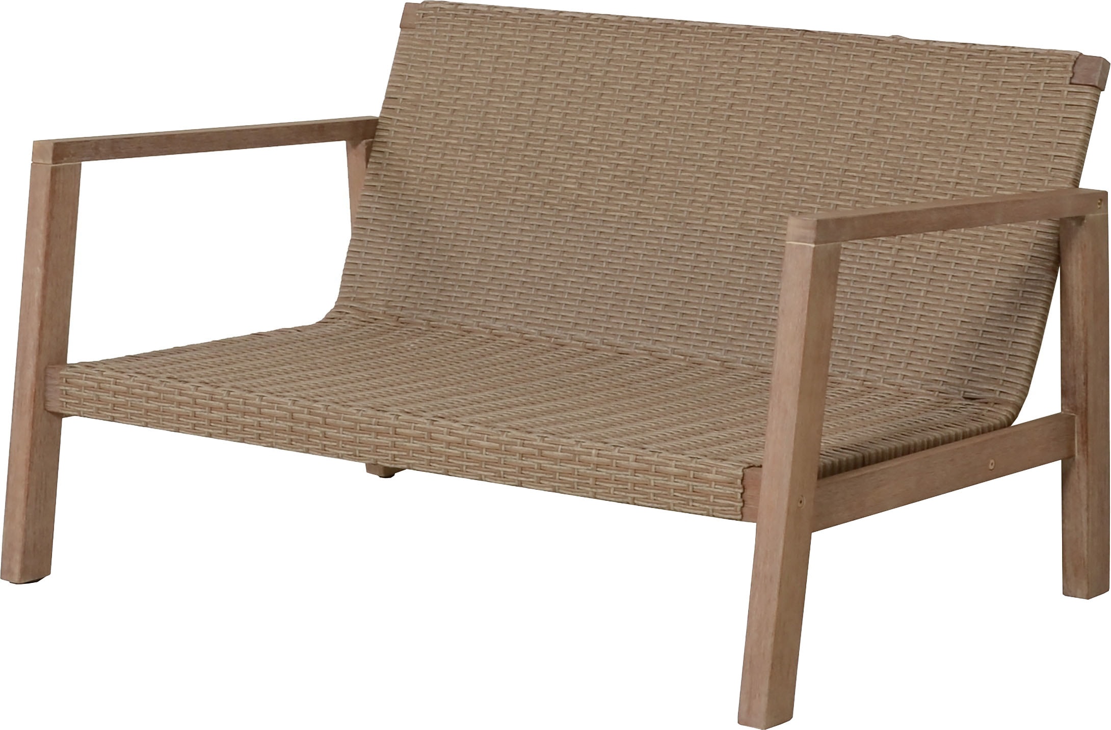 Garden Pleasure Gartenlounge-Set »»SAN«« 4 Stk. tlg. 2 Sessel, Tisch LxB: 106x66 cm, inkl Kissen