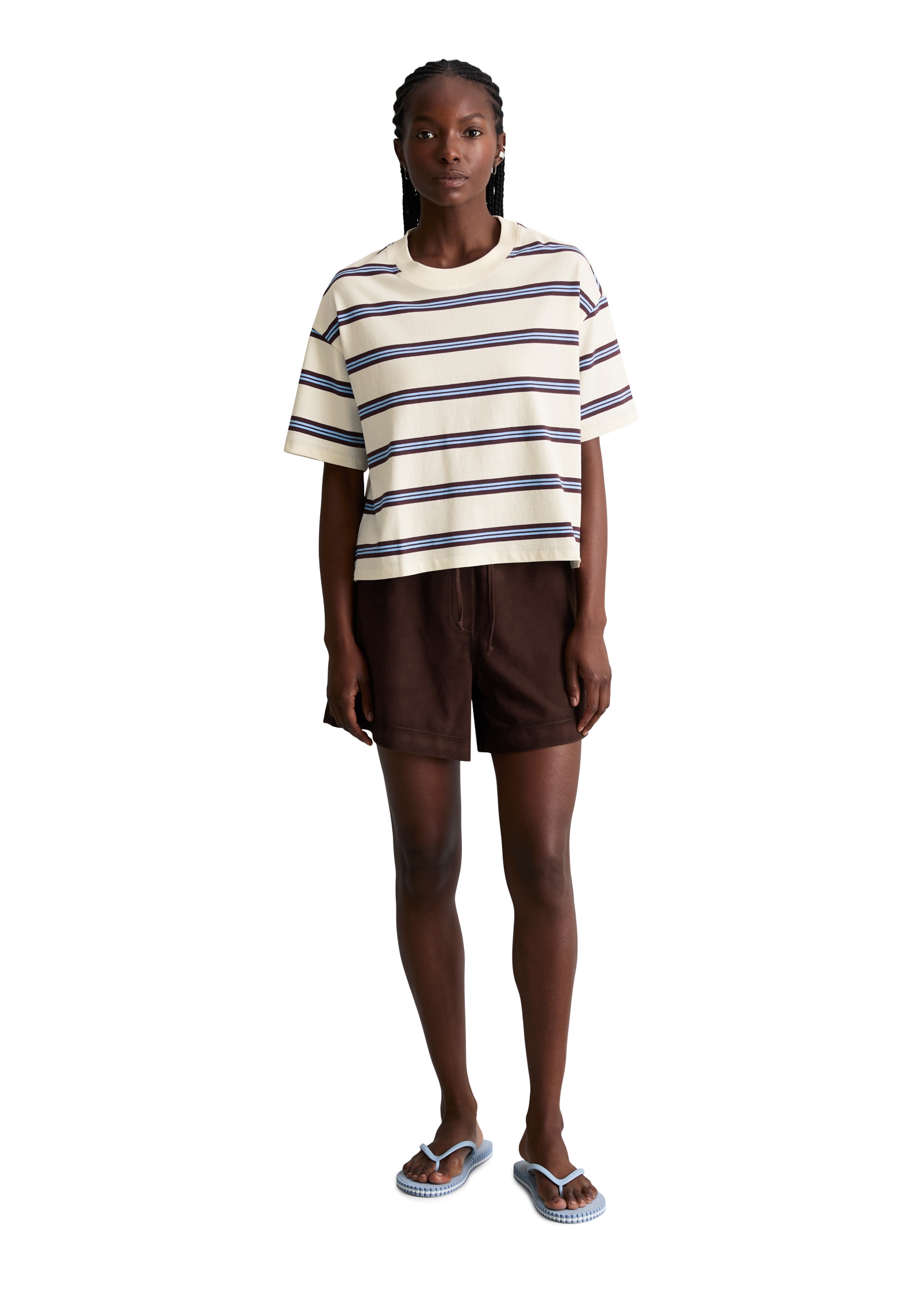 Marc O'Polo DENIM T-Shirt relaxed aus Heavy Jersey