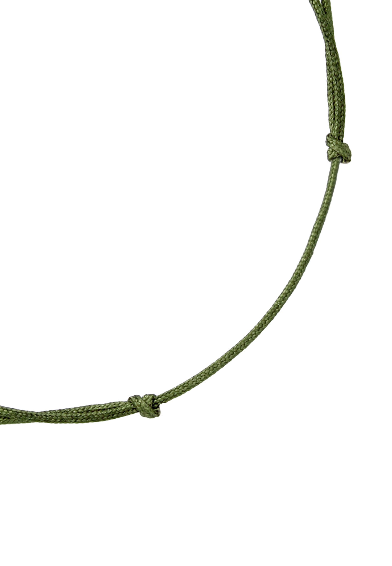 Elli Armkette »Armband Lebensbaum Boho Festival Nylon Band 925 Sterling Silber«