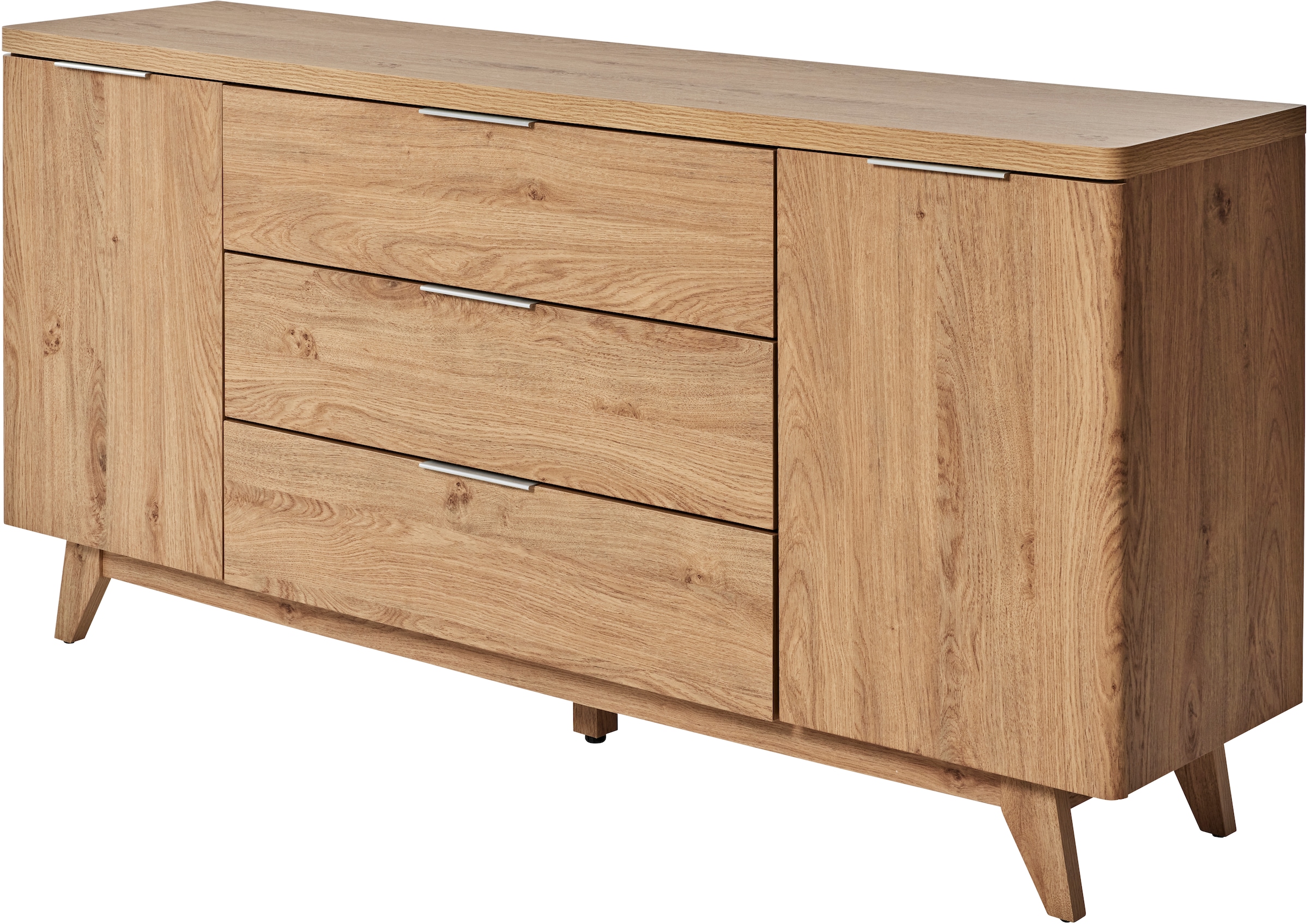 Jahnke Sideboard »LIBRE SB 150«, (1 St.), Sideboard, Kommode, skandinavisch, Montana-Eiche, Breite 150 cm