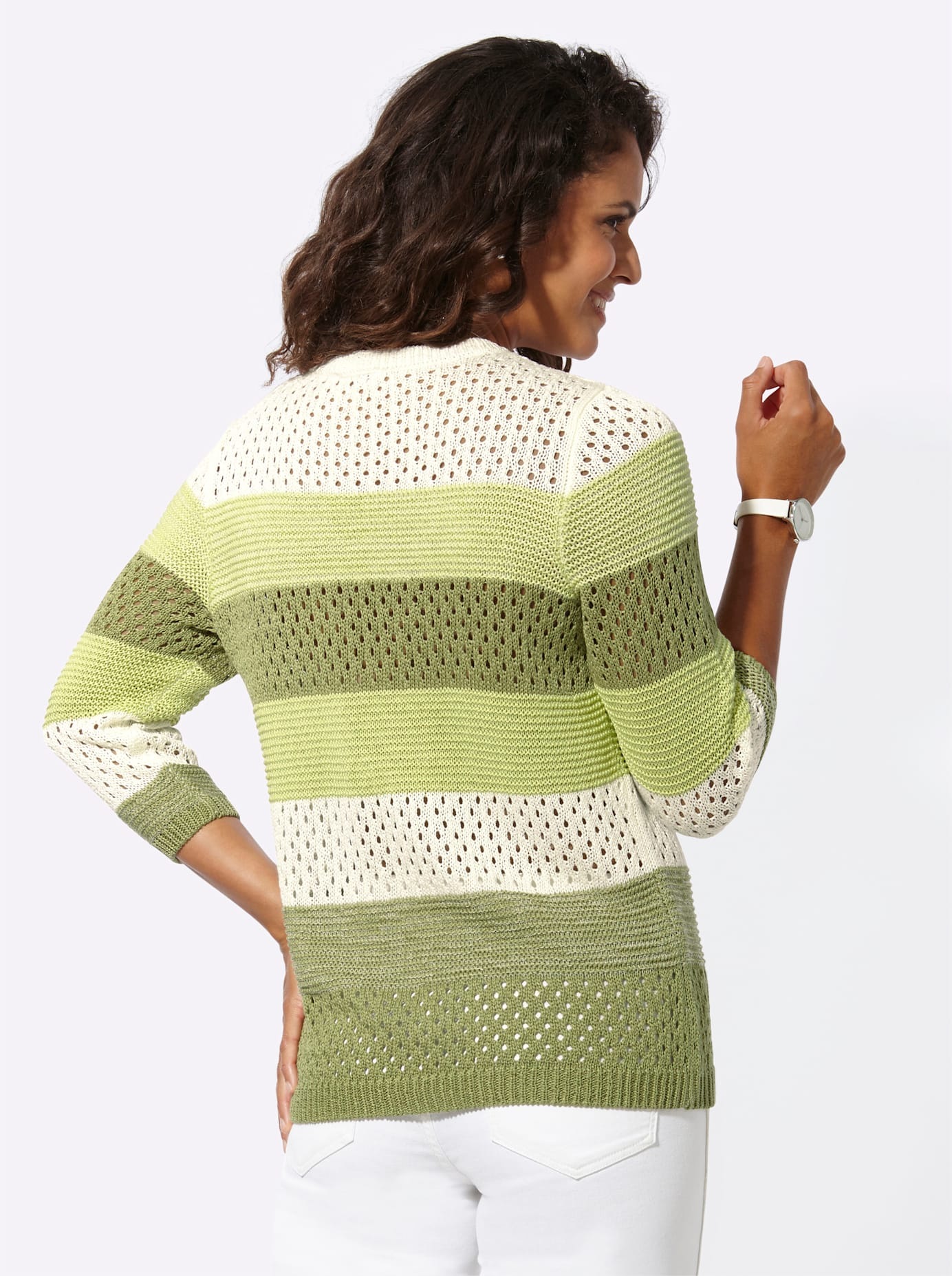 Casual Looks 3/4 Arm-Pullover »Pullover«