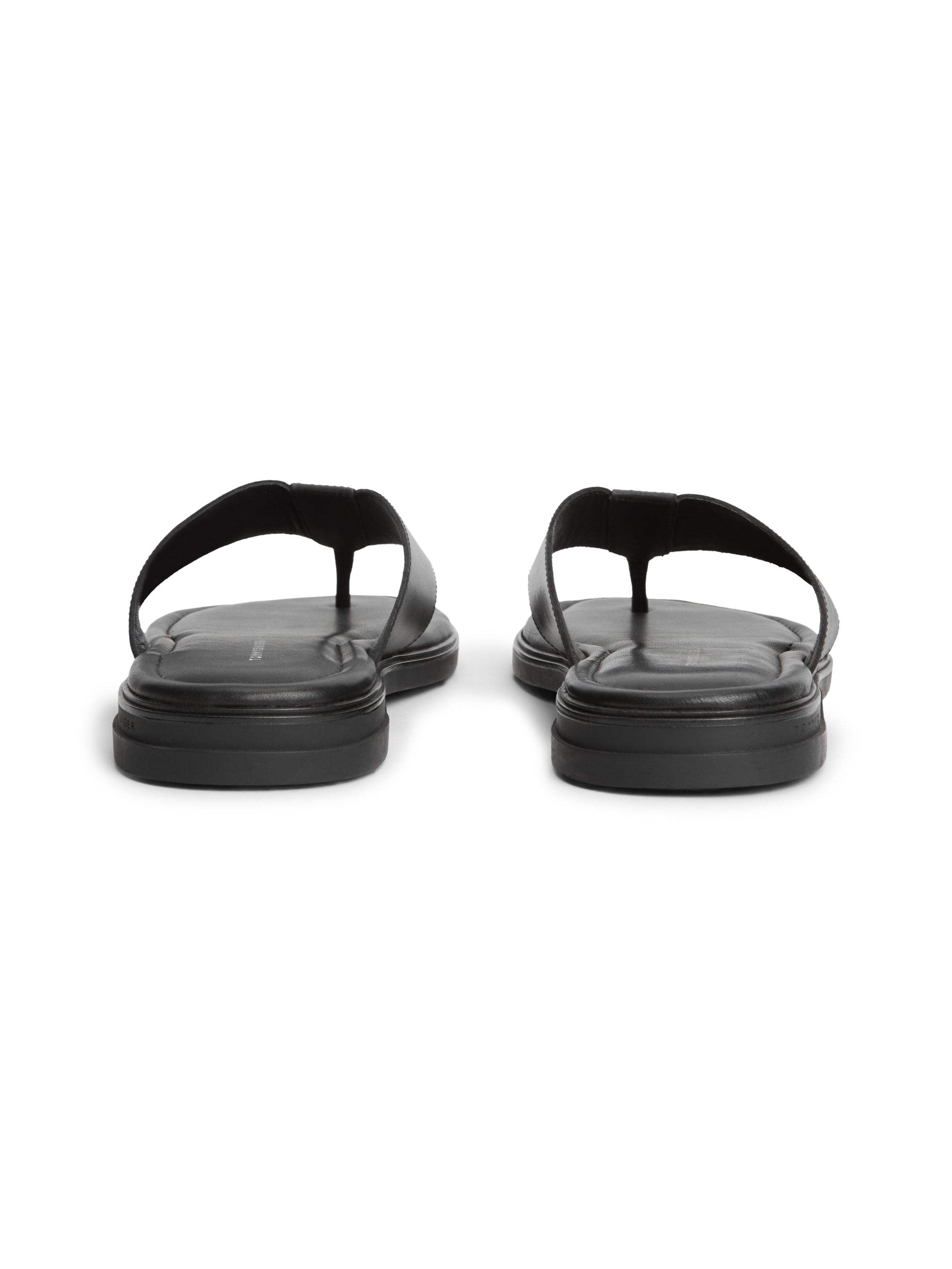 Tommy Hilfiger Zehentrenner »PREMIUM COMFORT LTH TOE SANDAL«  Flats, Sommerschuh mit seitlicher Logoprägung