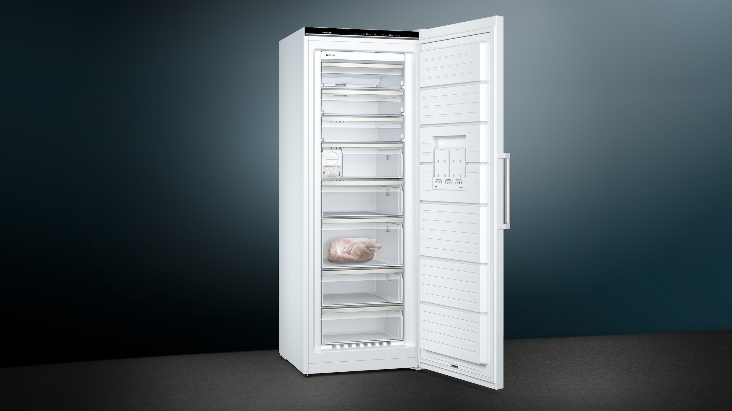 SIEMENS Gefrierschrank »GS58NAWCV« 191 cm hoch 70 cm breit
