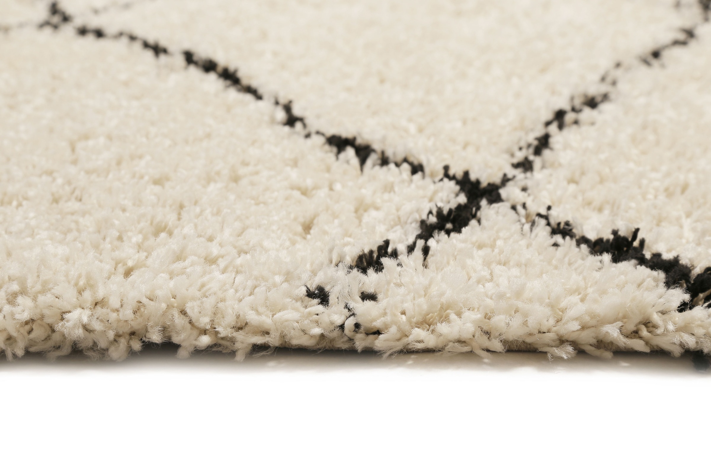 Wecon home Hochflor-Teppich »STUDIO one«, rechteckig, 35 mm Höhe, weicher und kuscheliger Flor, Wohnzimmer, Schlafzimmer, im Berber-Stil