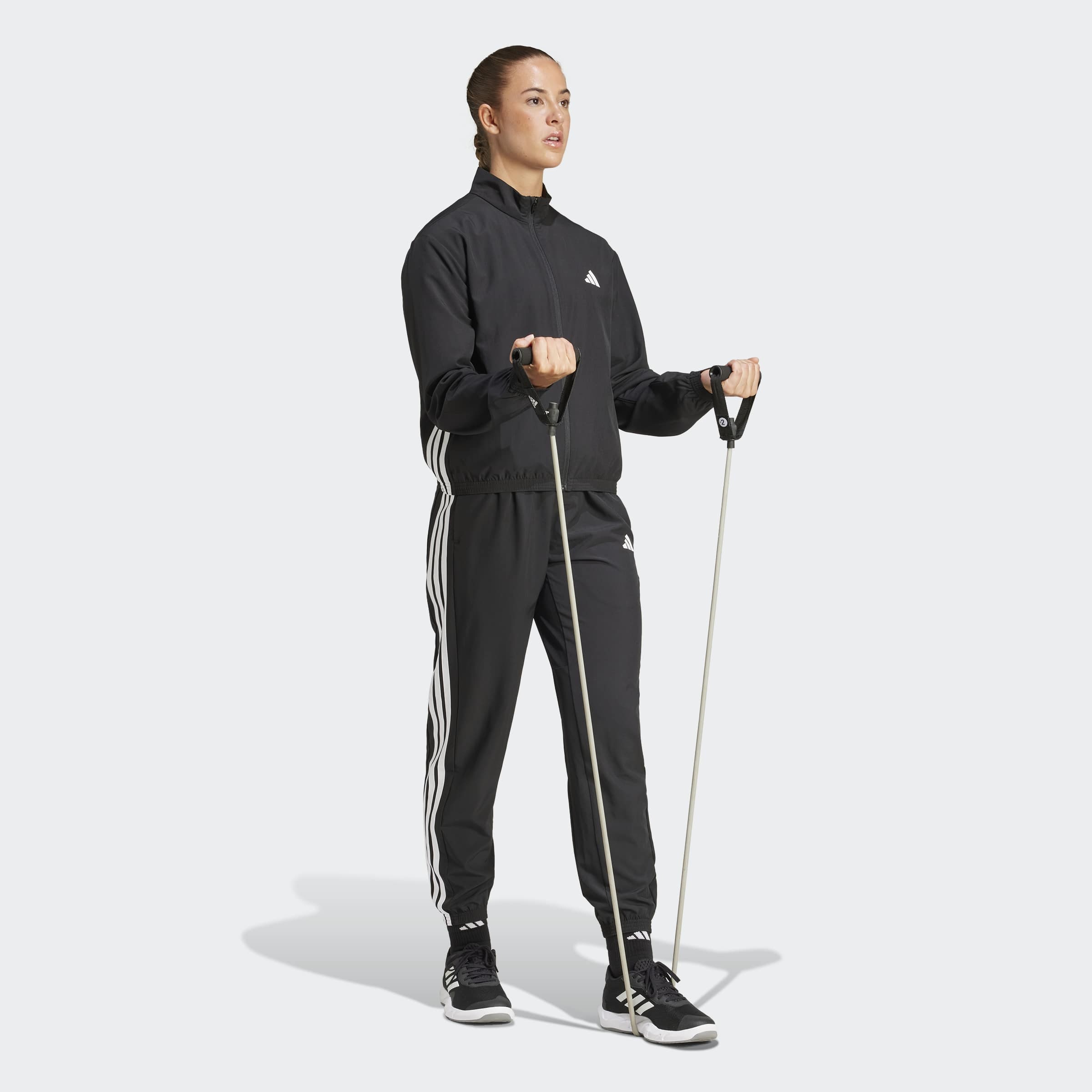 adidas Performance Trainingsjacke »WE 3S WOVEN JKT« mit Elasthan-Anteil, leichtes Tragegefühl
