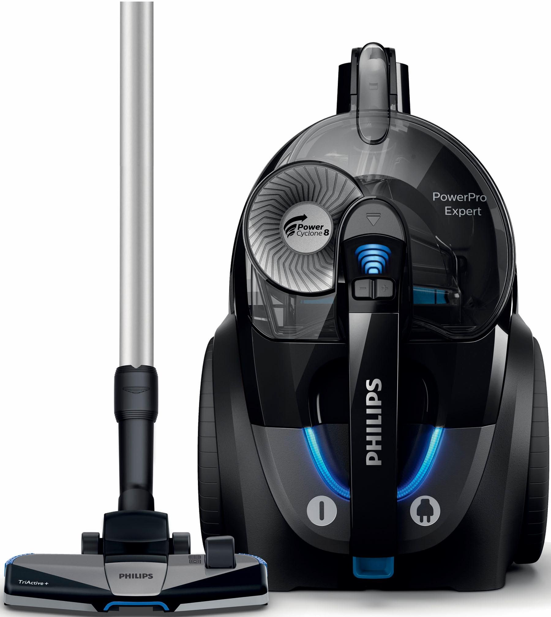 Philips Bodenstaubsauger »FC9741/09«, 900 W, beutellos, mit 2,0 l Fassungsvermögen und Tri-Active+-Düse