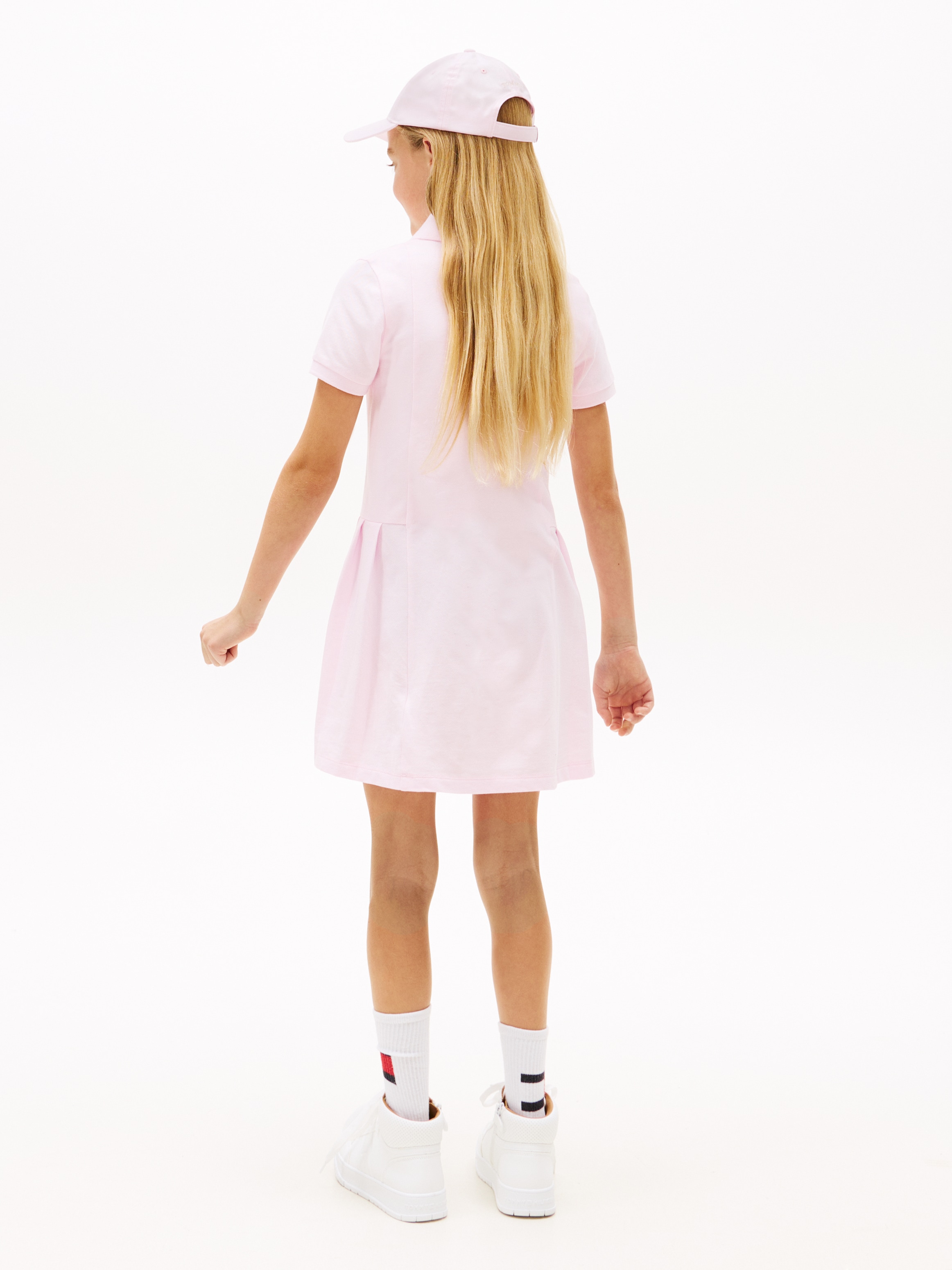 Tommy Hilfiger Polokleid »PLEATED POLO DRESS SHORT SLEEVE« Kinder bis 16 Jahre, regular fit