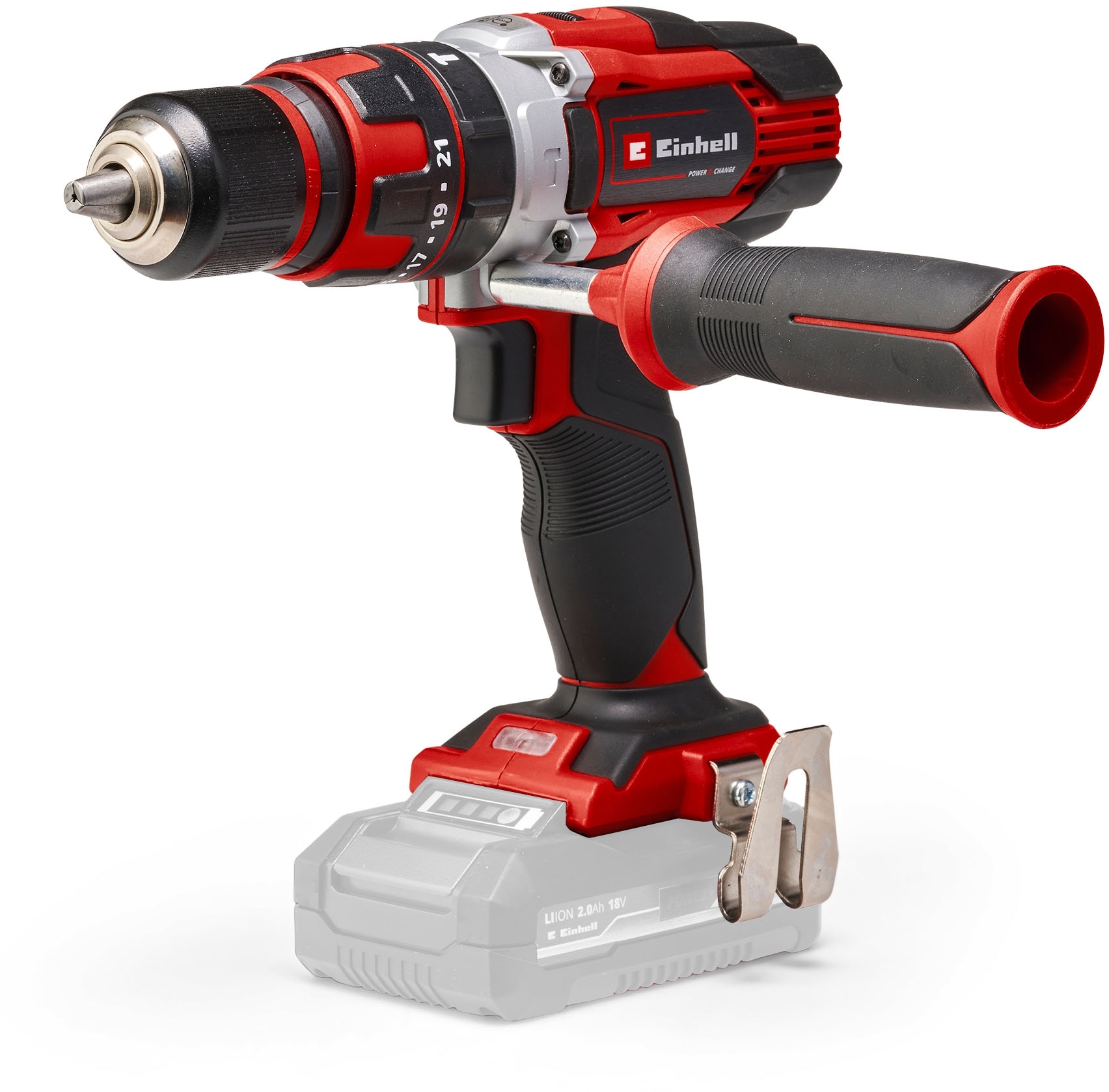 Einhell Akku-Schlagbohrschrauber »TE-CD 18/48 Li-i Kit«, (Set), Power X-Change, Inkl. 2 Akkus, Koffer und Zubehör