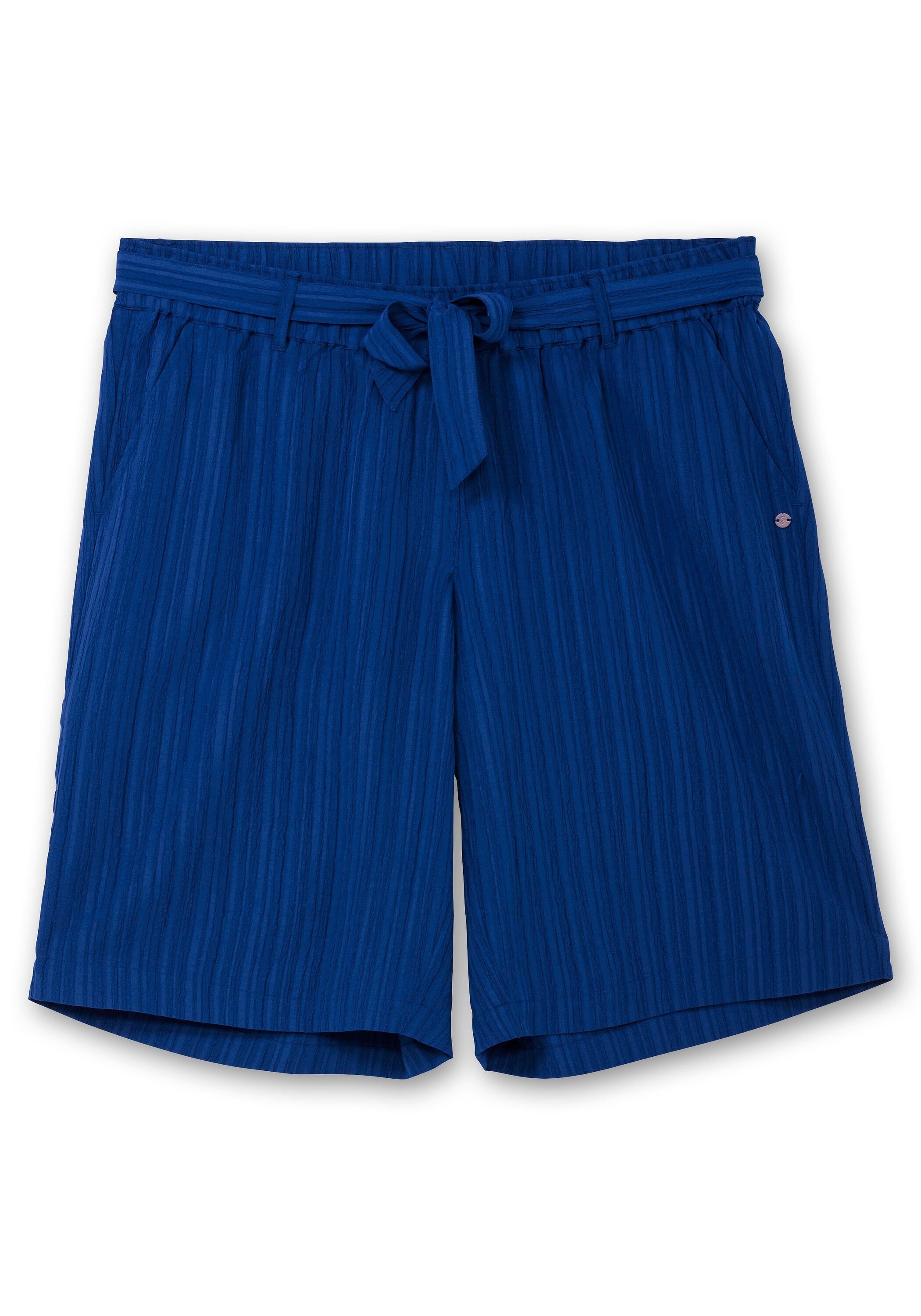 Sheego Bermudas »Bermudas in Struktur-Qualität, mit Schlupfbund«
