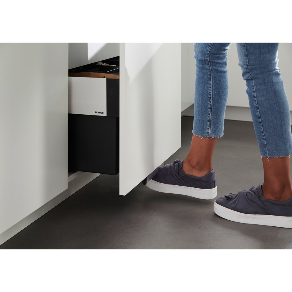 Blanco Mülltrennsystem »Select II 50/2«, 2 Behälter, Kunststoff, Stahlblech, 500 mm Untermass