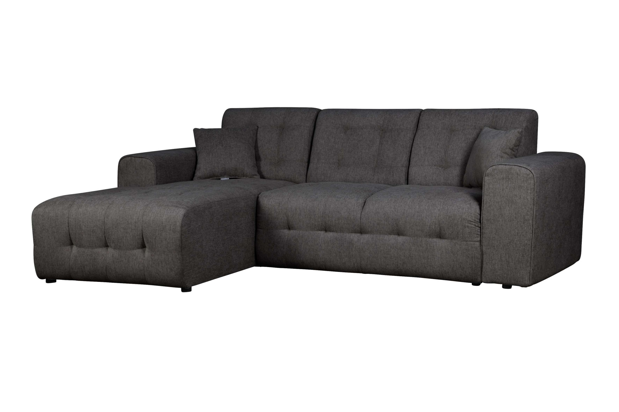 Home affaire Ecksofa »Nosia L-Form«, incl. 2 Zierkissen, mit feiner Steppung