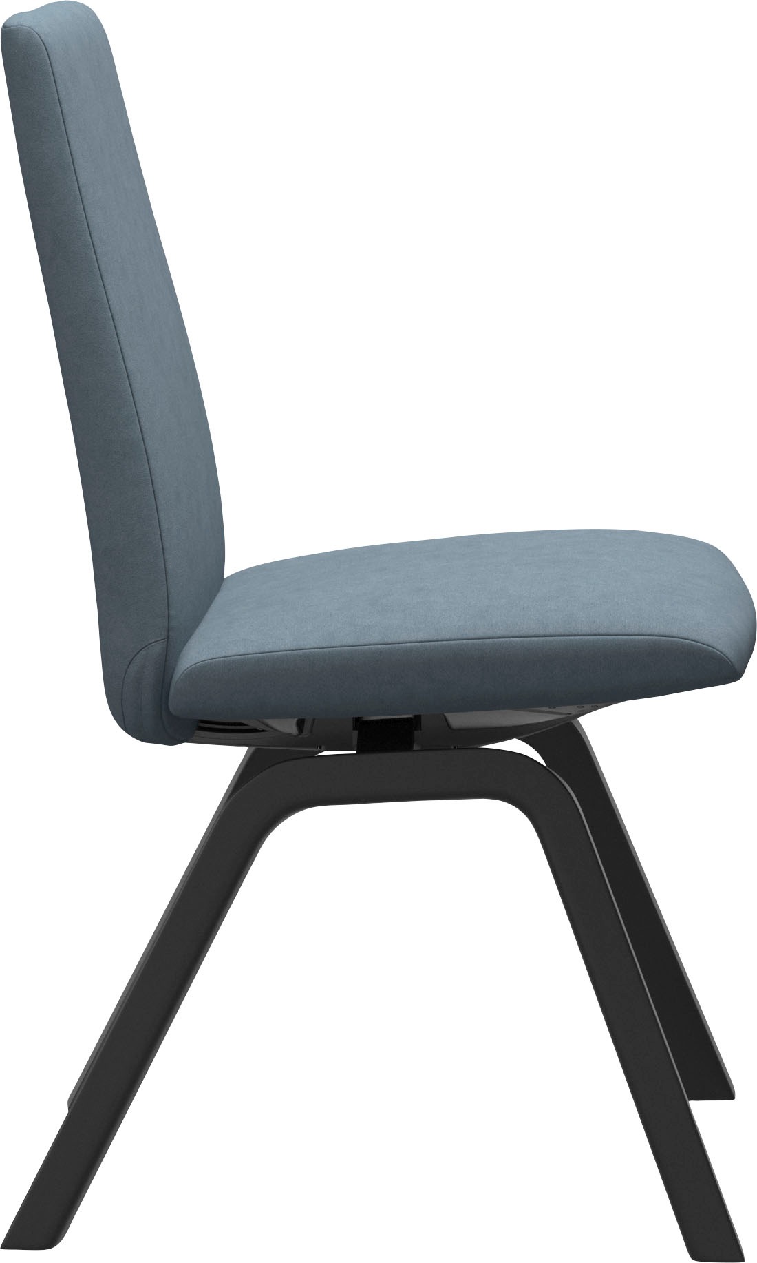 Stressless® Polsterstuhl »Laurel«, Microfaser DINAMICA, Low Back, Größe M, mit schräggestellten Beinen in Schwarz