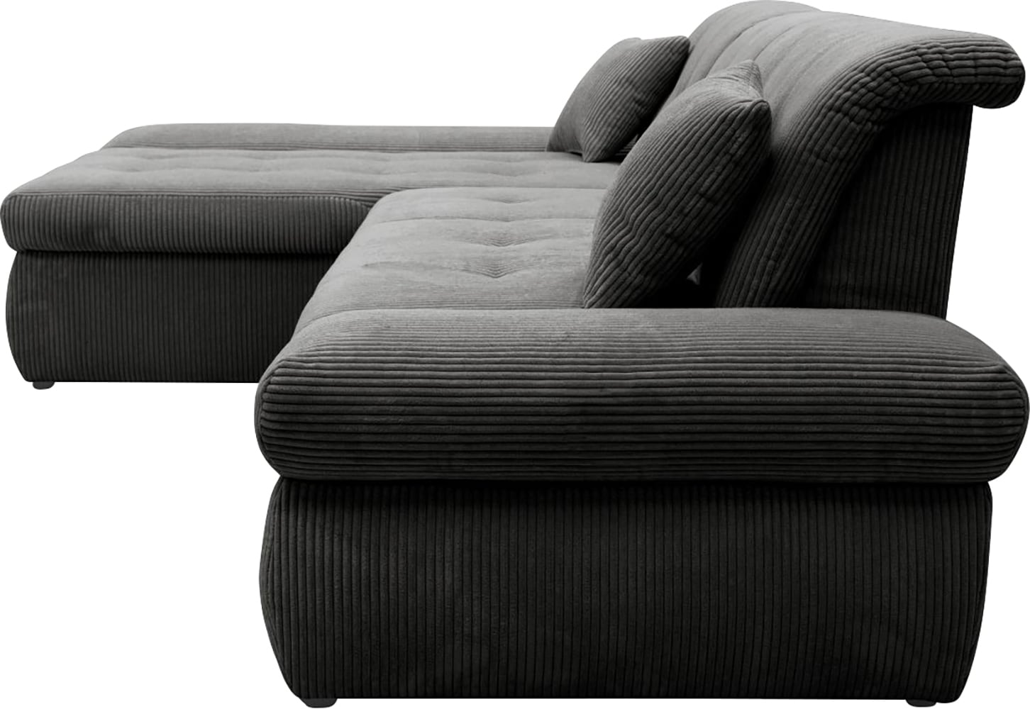 DOMO collection Ecksofa »Moric B/T/H 300/172/80 cm, auch in Cord, L-Form«, XXL-Format, wahlweise auch mit Bettfunktion und Armverstellung