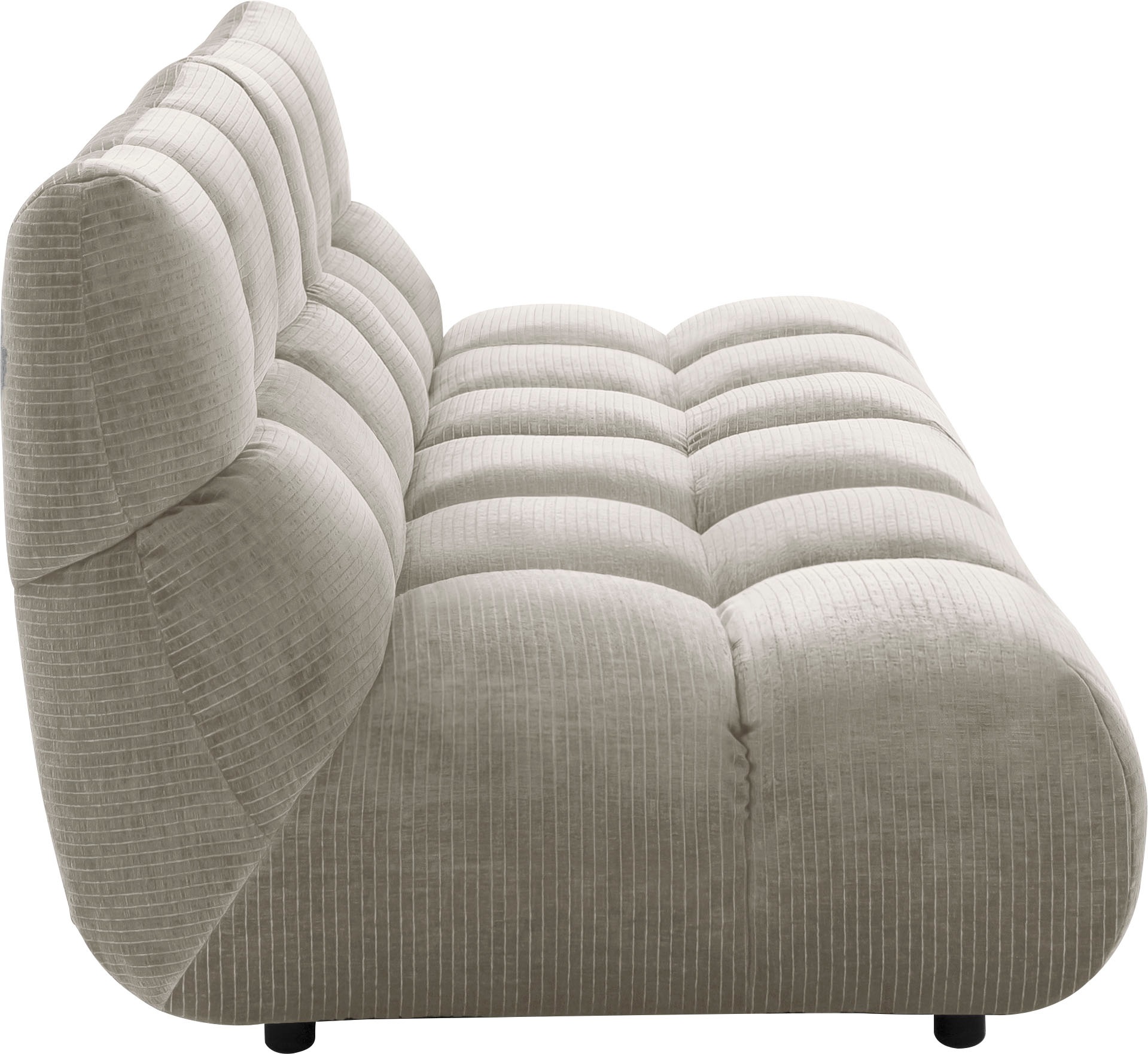 Home affaire 3-Sitzer »Cozy Bubble, mit eleganter Steppung, Breite 220cm« stilvolles Design & hoher Sitzkomfort für dein Zuhause