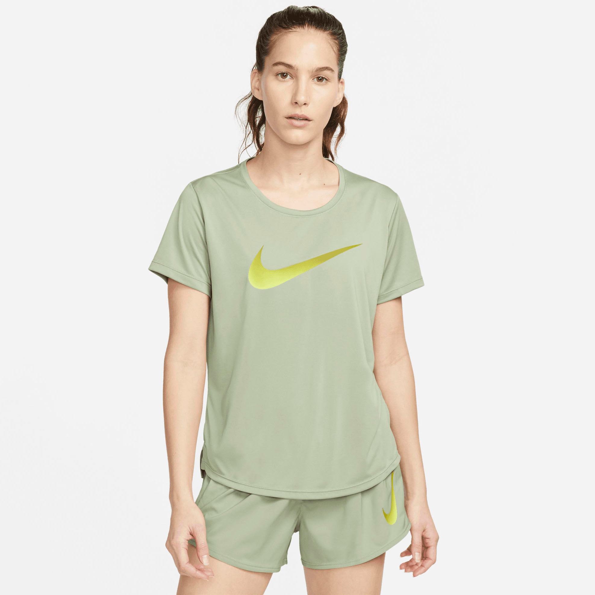 Nike Laufshirt »One Dri-FIT bei ♕ Swoosh Short-Sleeved Women\'s Top«