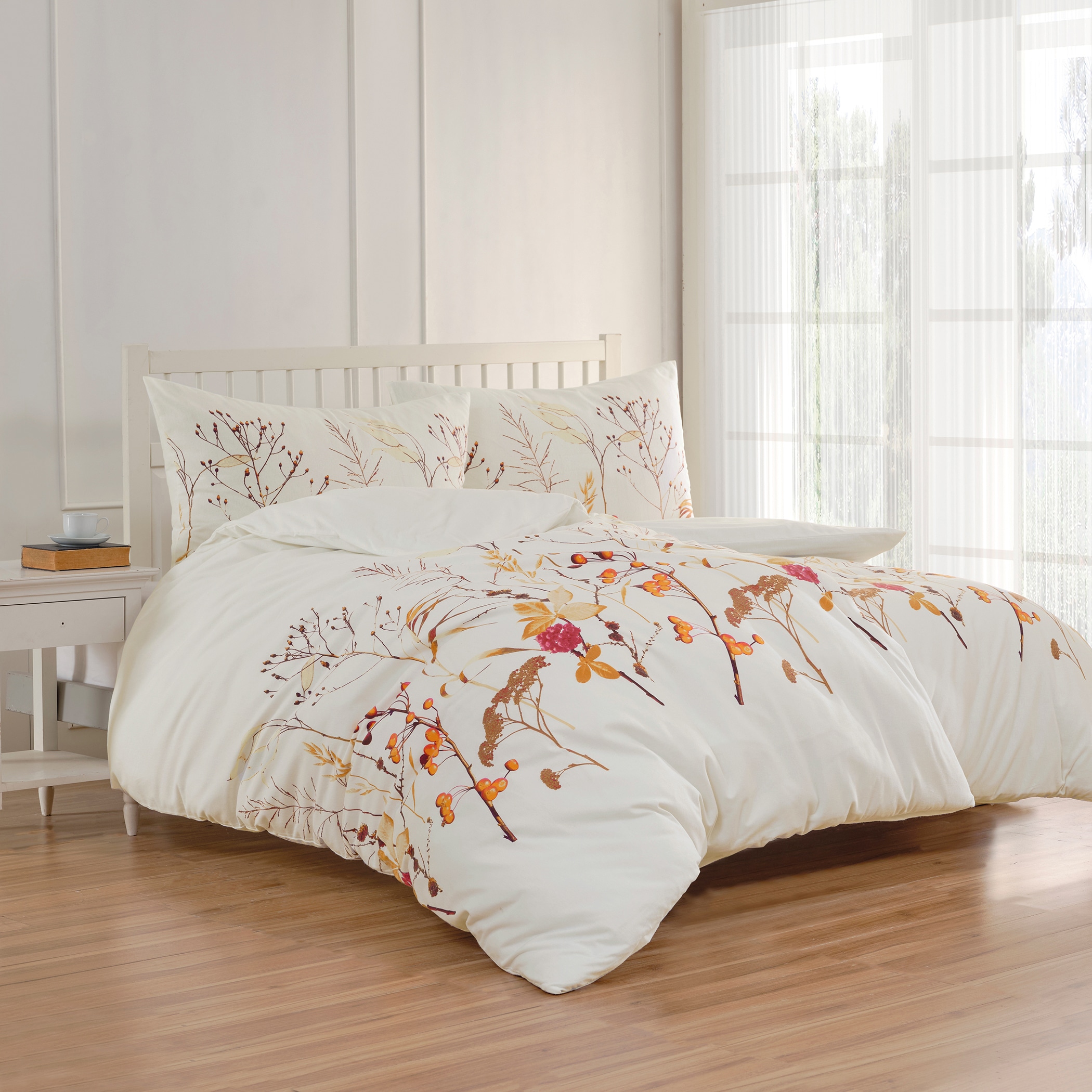 Florella Bettwäsche »Kelin-beige Flausch-Flanell, 100%Baumwolle« 2 Stk.