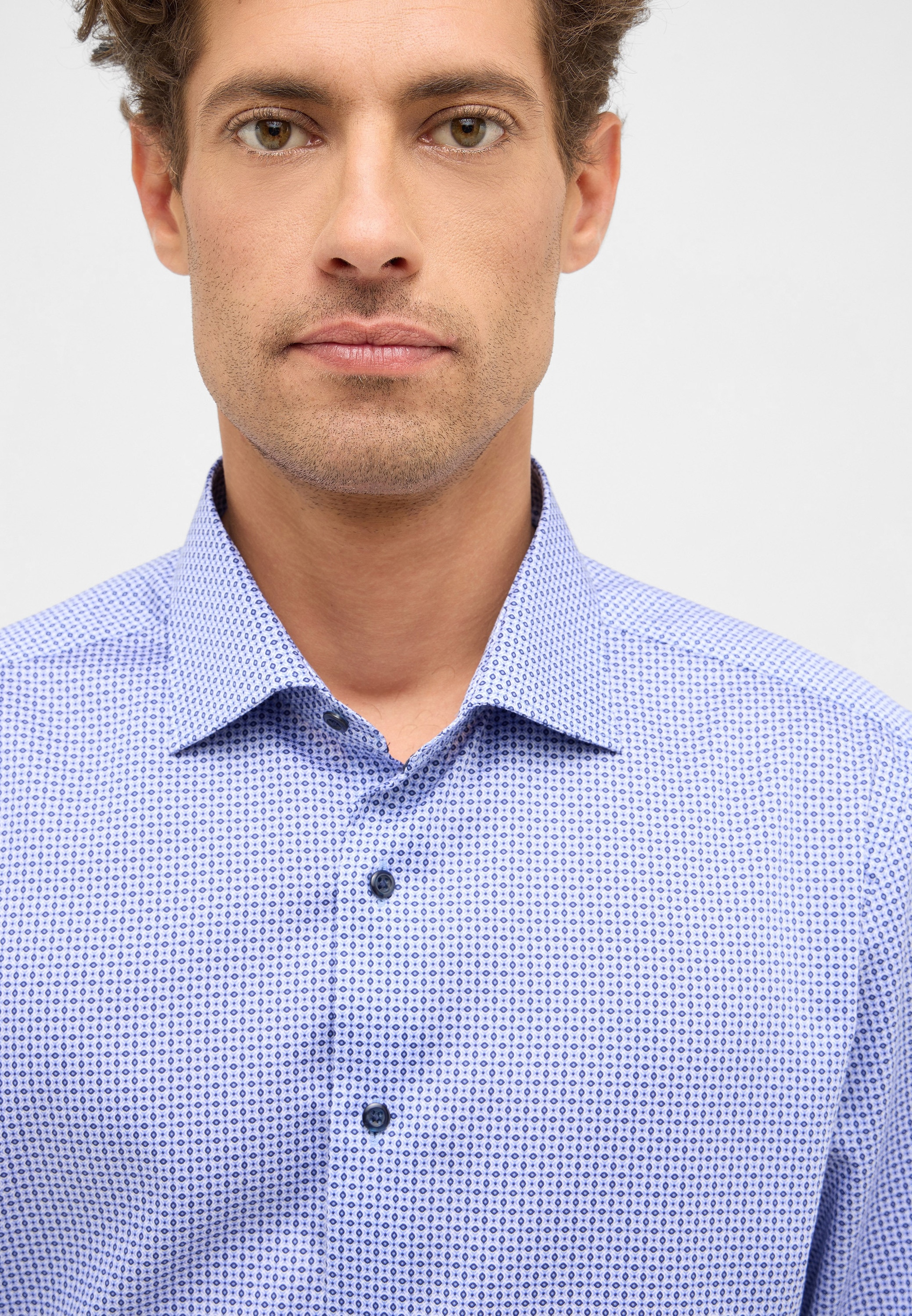 Eterna Langarmhemd »SLIM FIT«, NON IRON (bügelfrei)