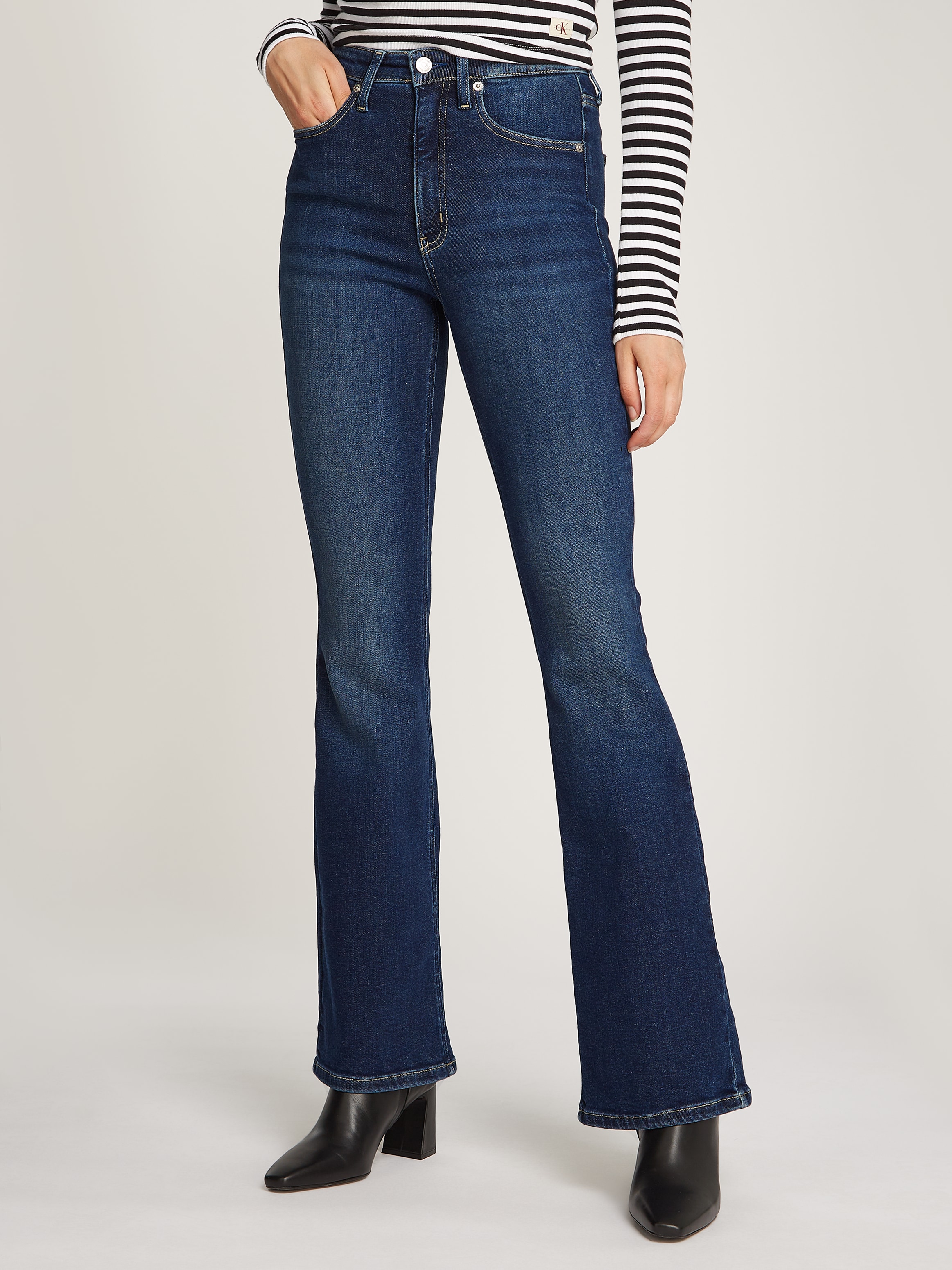 Calvin Klein Jeans Bootcut-Jeans »SKINNY BOOTCUT«, im 5-Pocket-Style