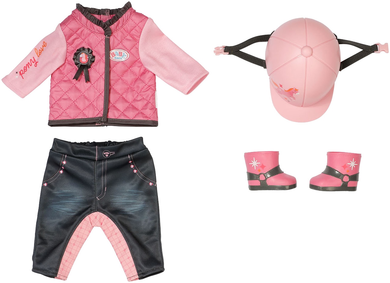 Baby Born Puppenkleidung »Reit-Outfit, 43 cm«