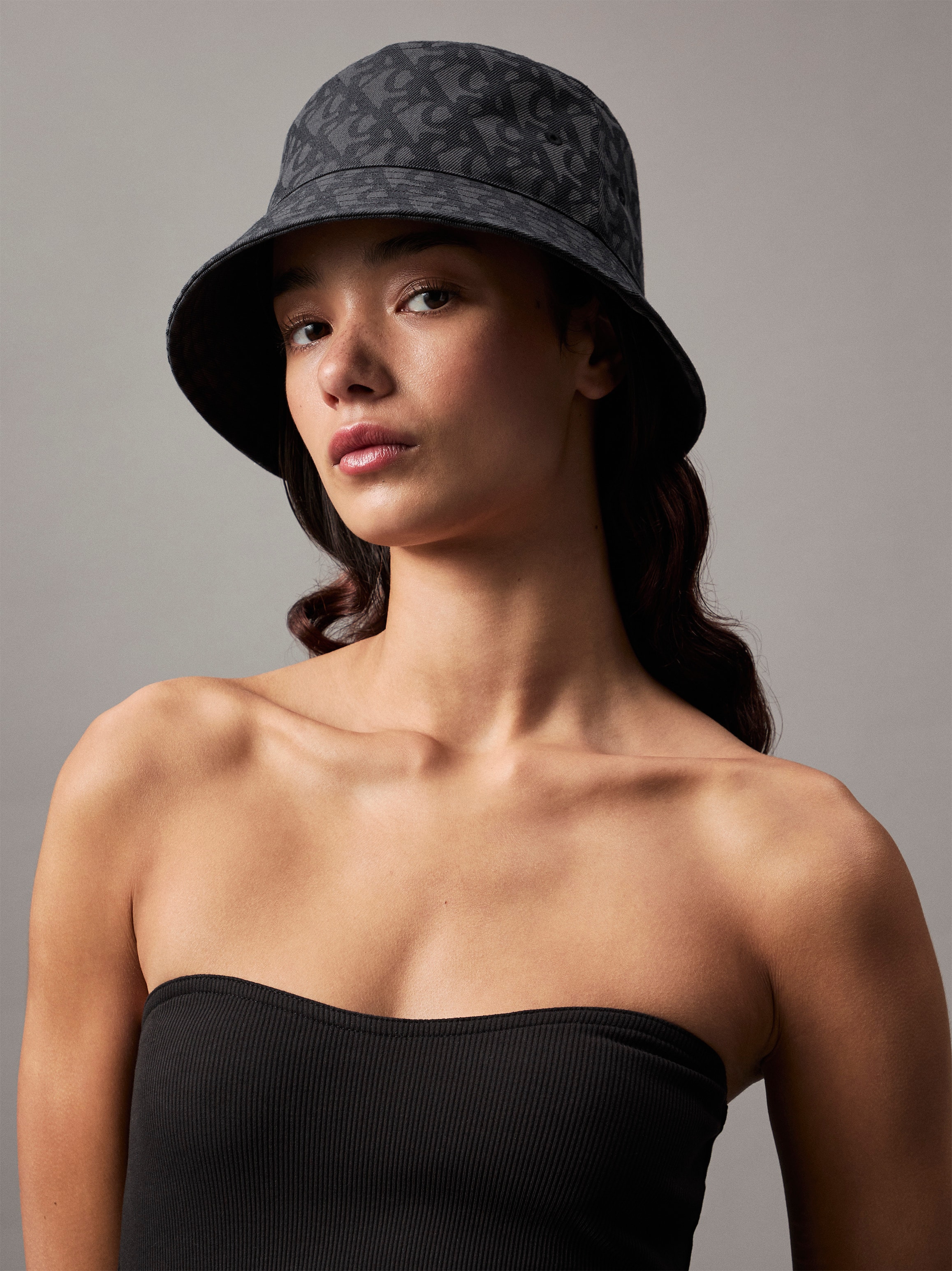 Calvin Klein Jeans Fischerhut »LOGO JACQUARD BUCKET HAT«