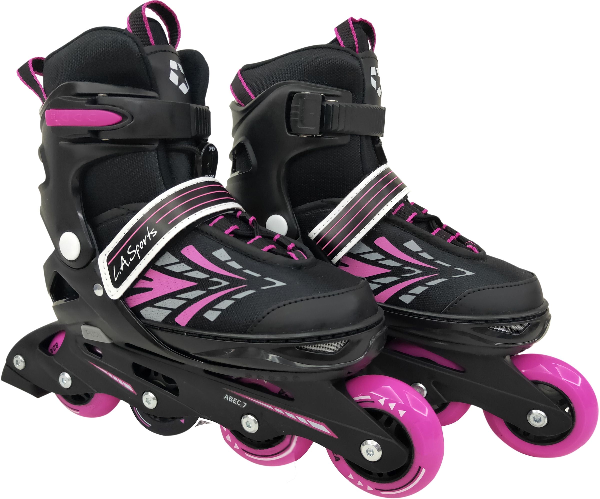 Inlineskates »Inliner Skate Softboot Kinder Jugendliche Größenverstellung«