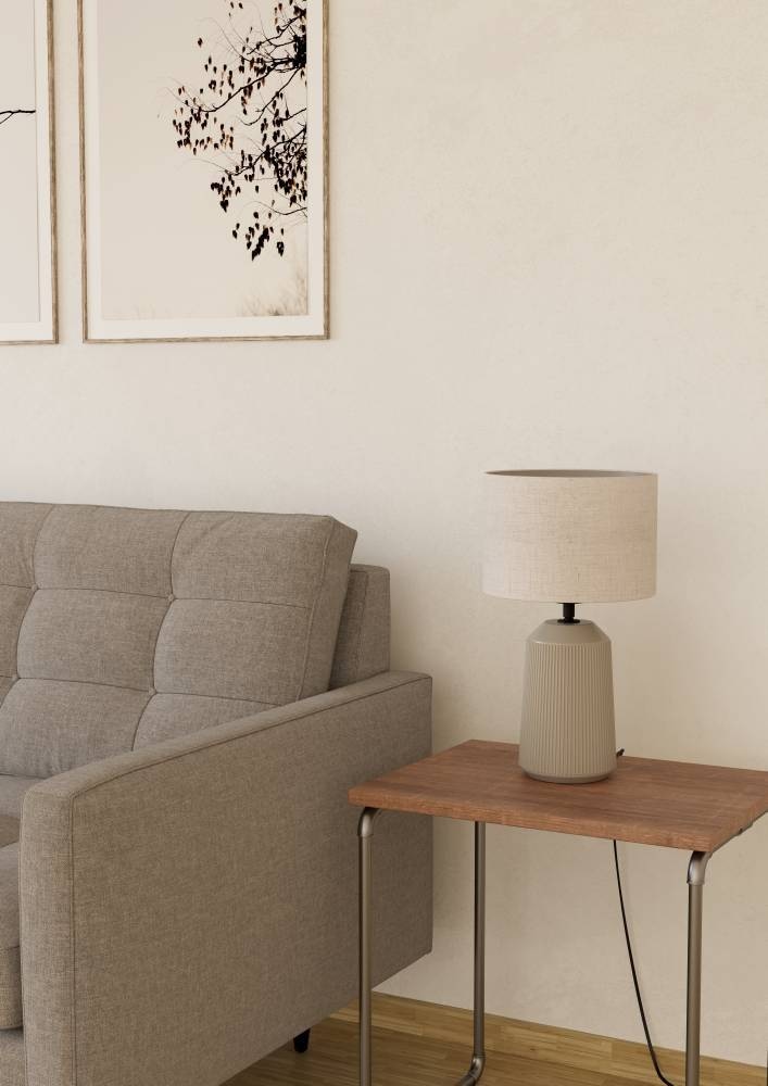 EGLO Tischleuchte »CAPALBIO« E27 1 Stk. Nachttischlampe, Keramik, E27 Fassung