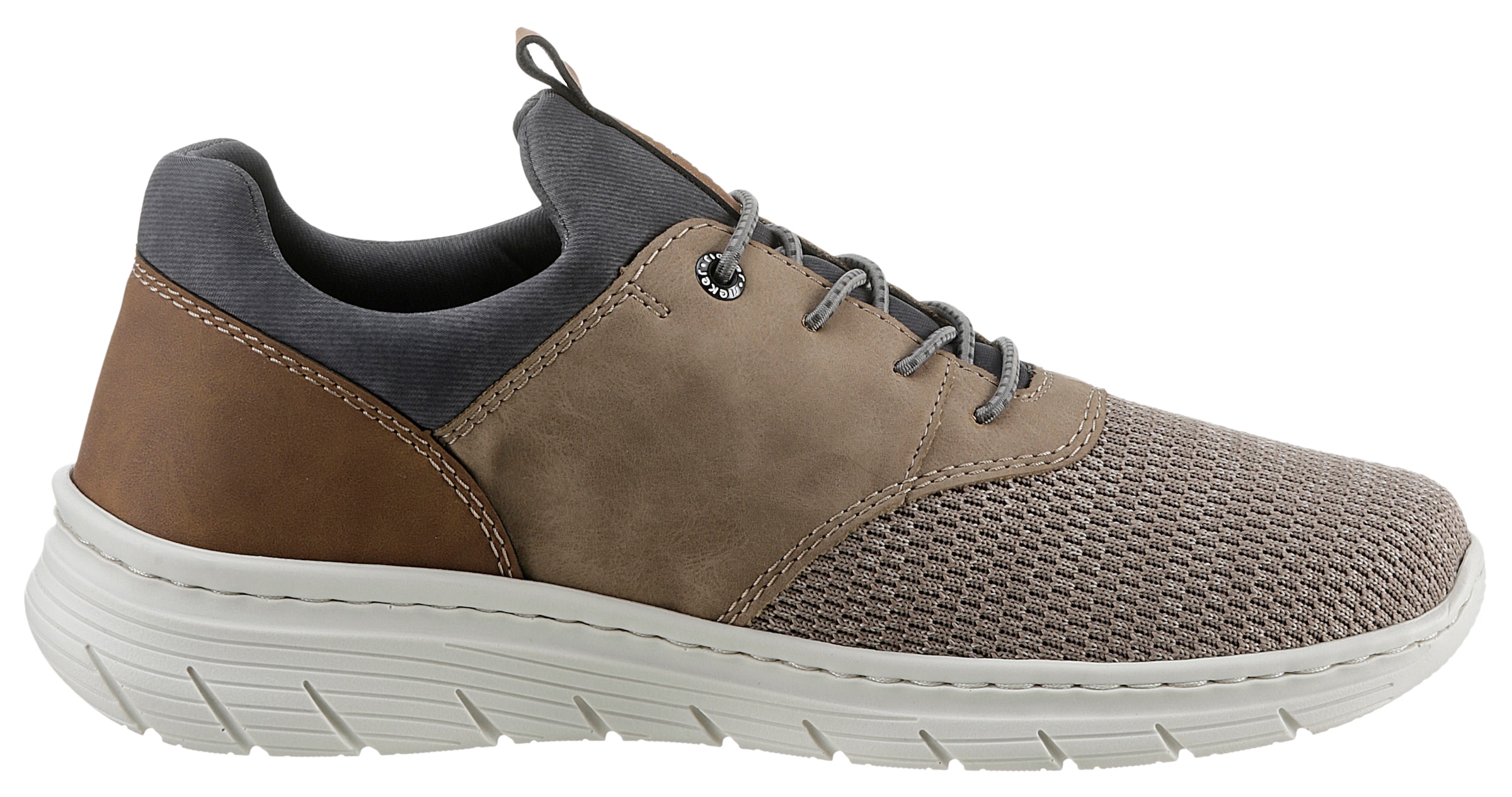 Rieker Slip-On Sneaker, Schlupfschuh, Freizeitschuh, Halbschuh, mit Leichtlaufsohle