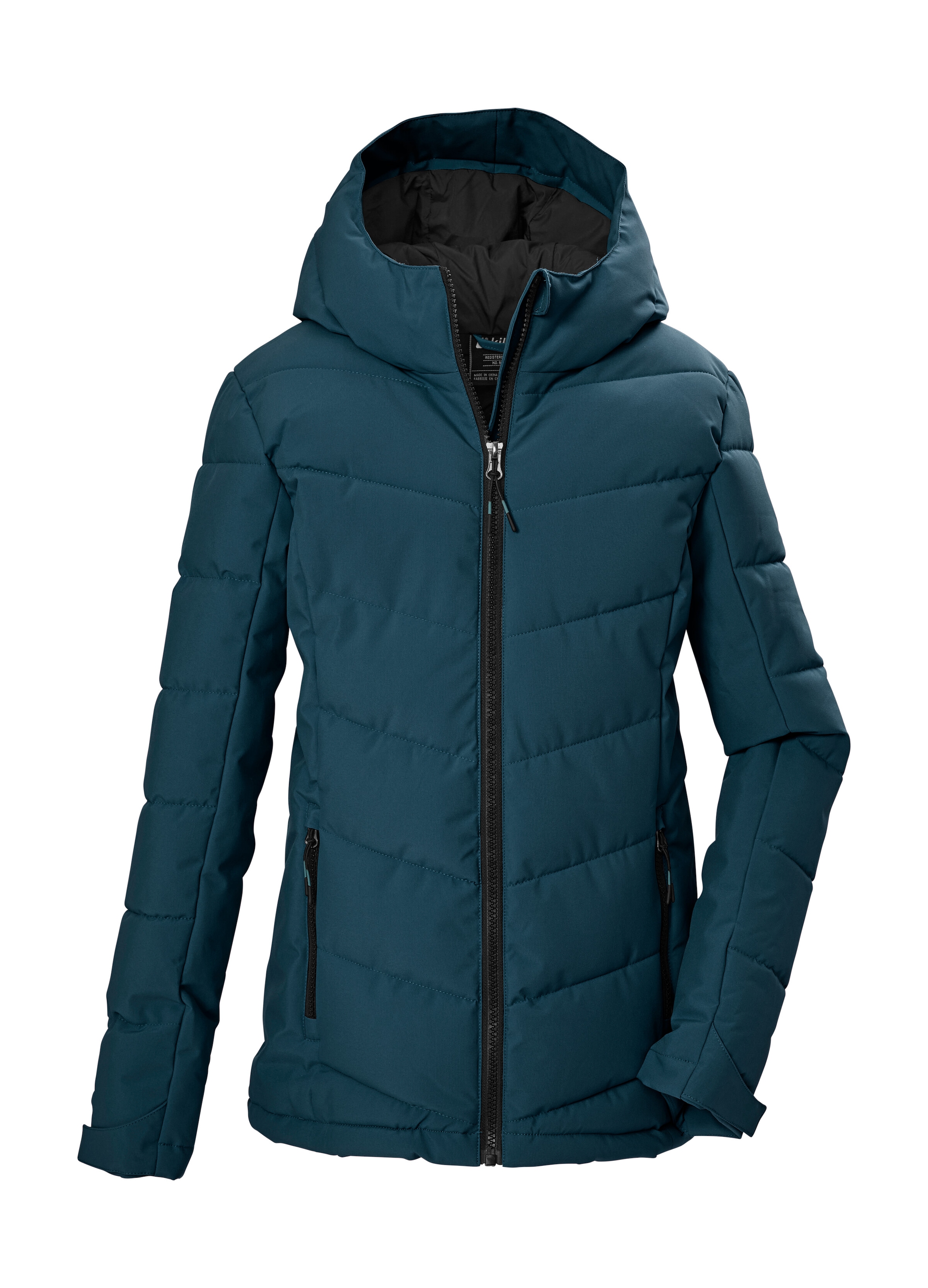 Killtec Steppjacke »KOW 220 GRLS QLTD JCKT« Winddichte, wasserabweisende Kinderjacke mit verstellbaren Bündchen