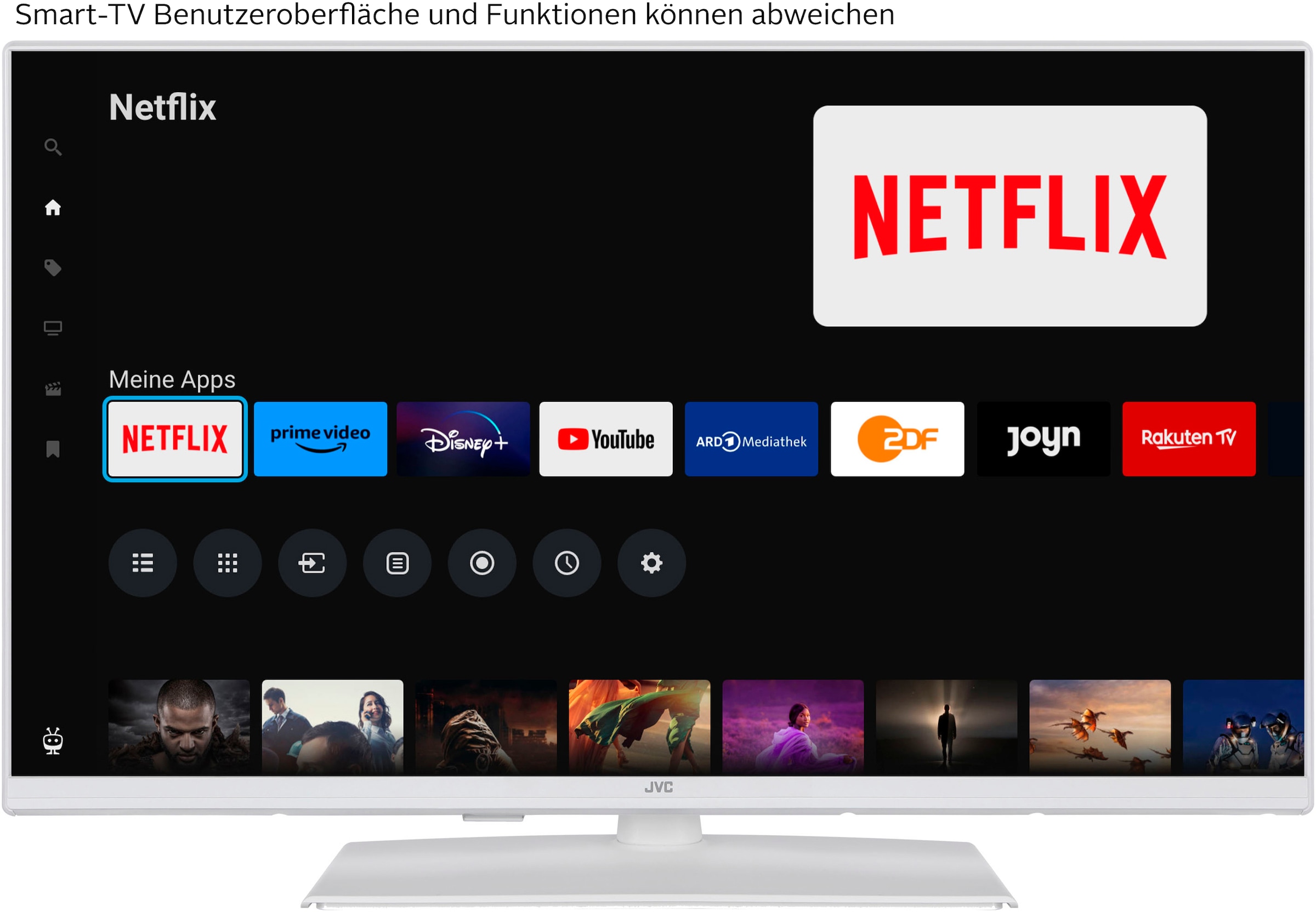 JVC LED-Fernseher »LT-32VF5355W«, Full HD, Smart-TV