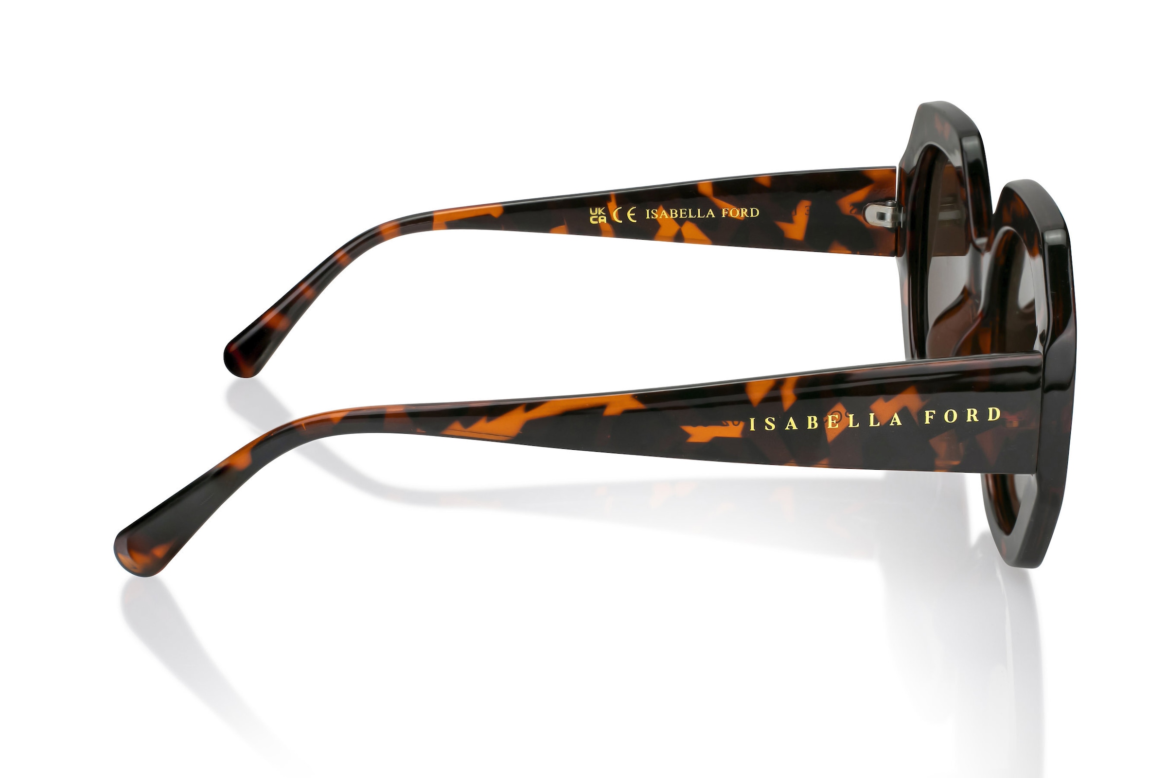 ISABELLA FORD Sonnenbrille »FA15-02« Glas 0,74 mm, polarisierte Gläser, UV400, CAT3.0