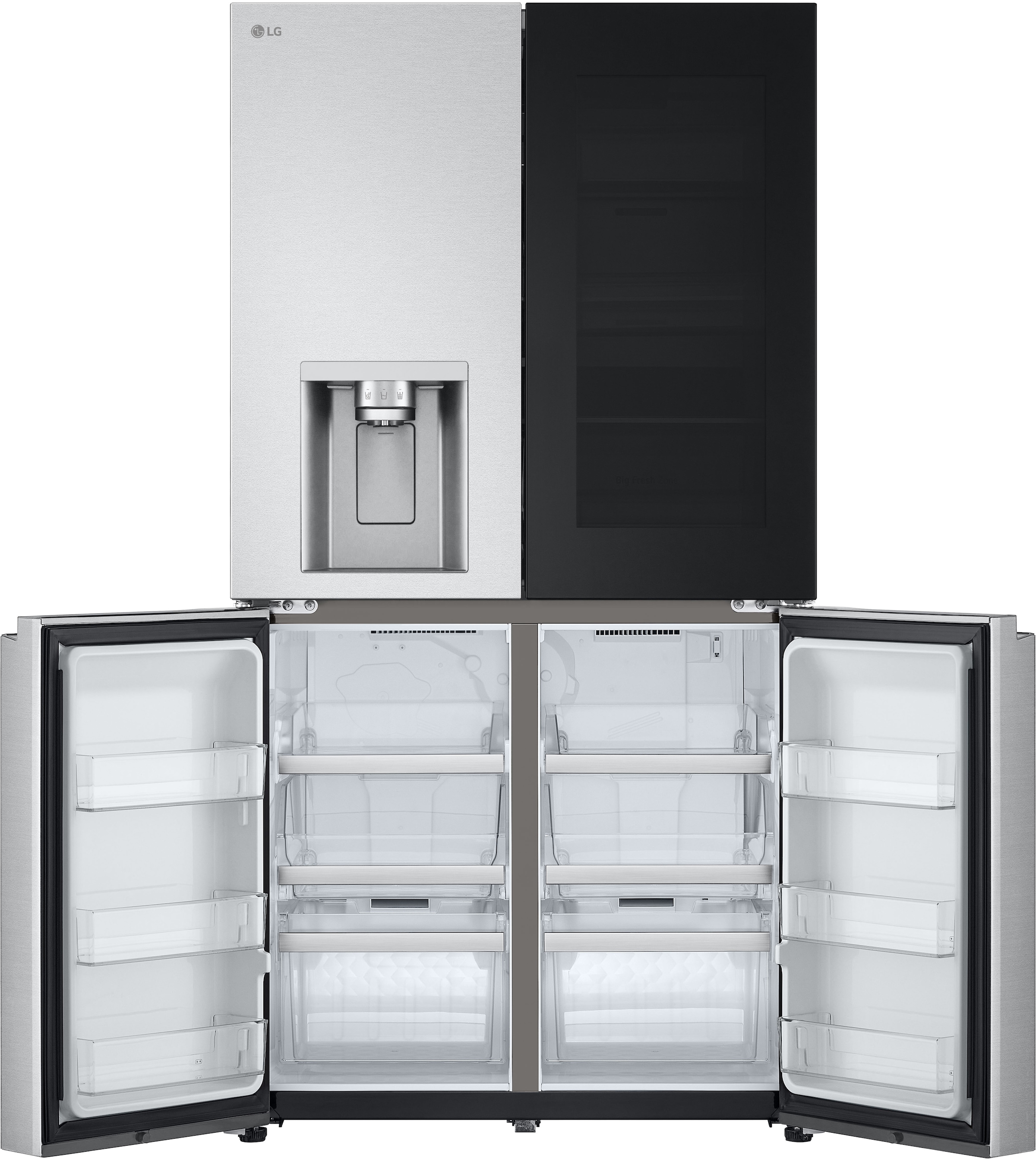 LG Multi Door InstaView® Multi-Door »GMG961MBKE« 179,2 cm hoch 91,4 cm breit