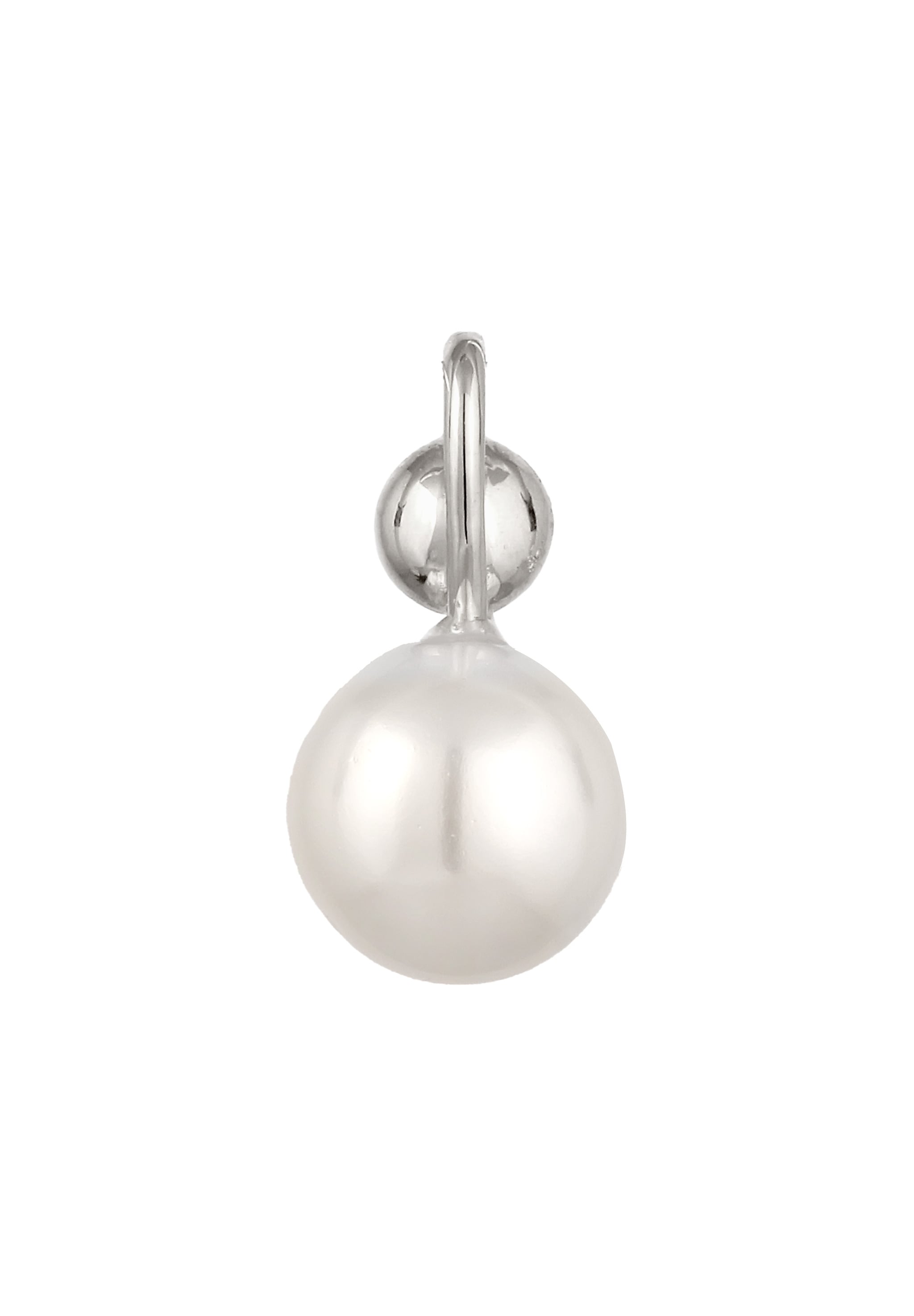 Nenalina Perlenanhänger »Anhänger Zirkonia Muschelkernperle Klassisch 925 Silber« ()