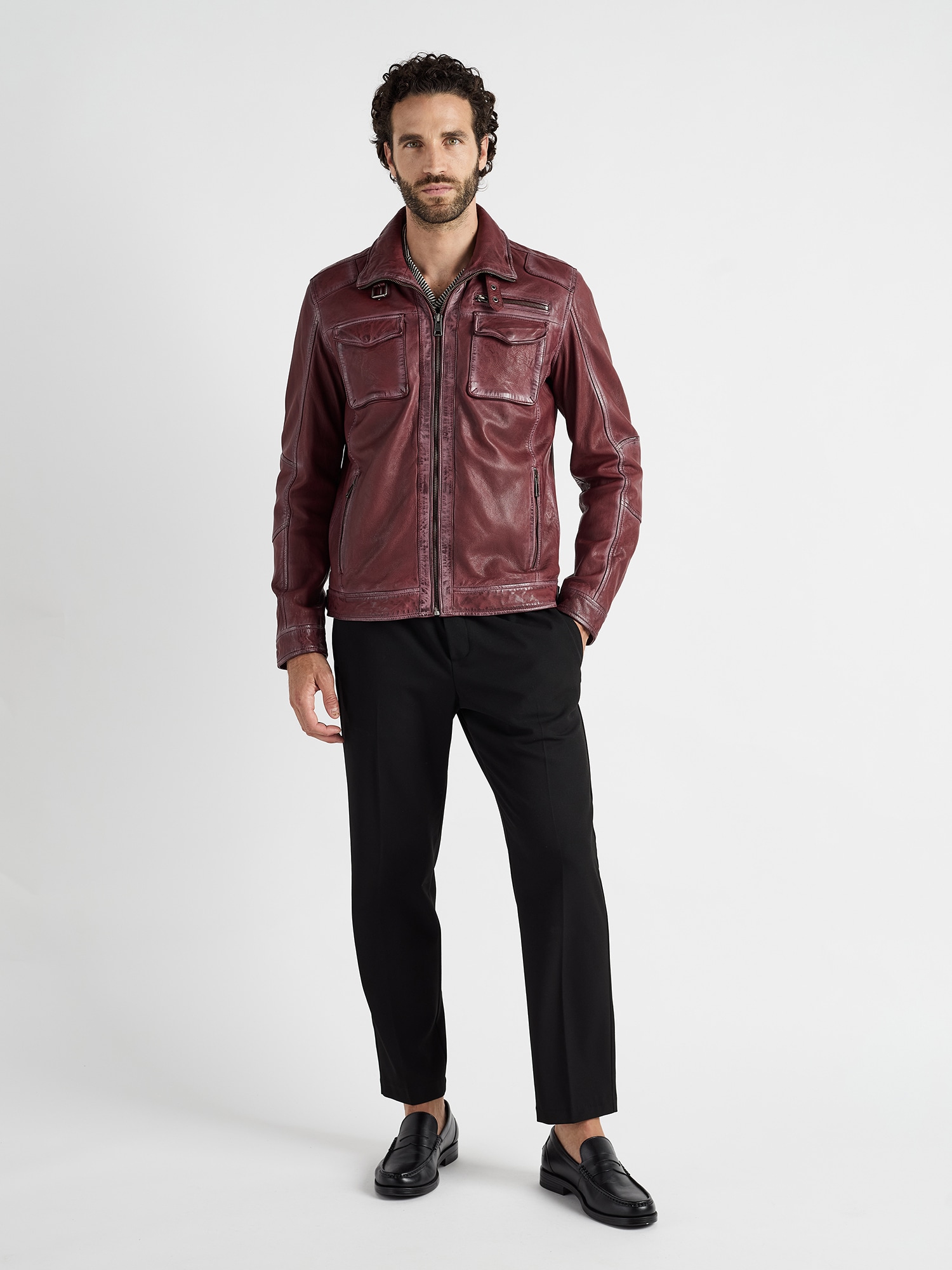 JCC Bikerjacke »Lederjacke 31020345«
