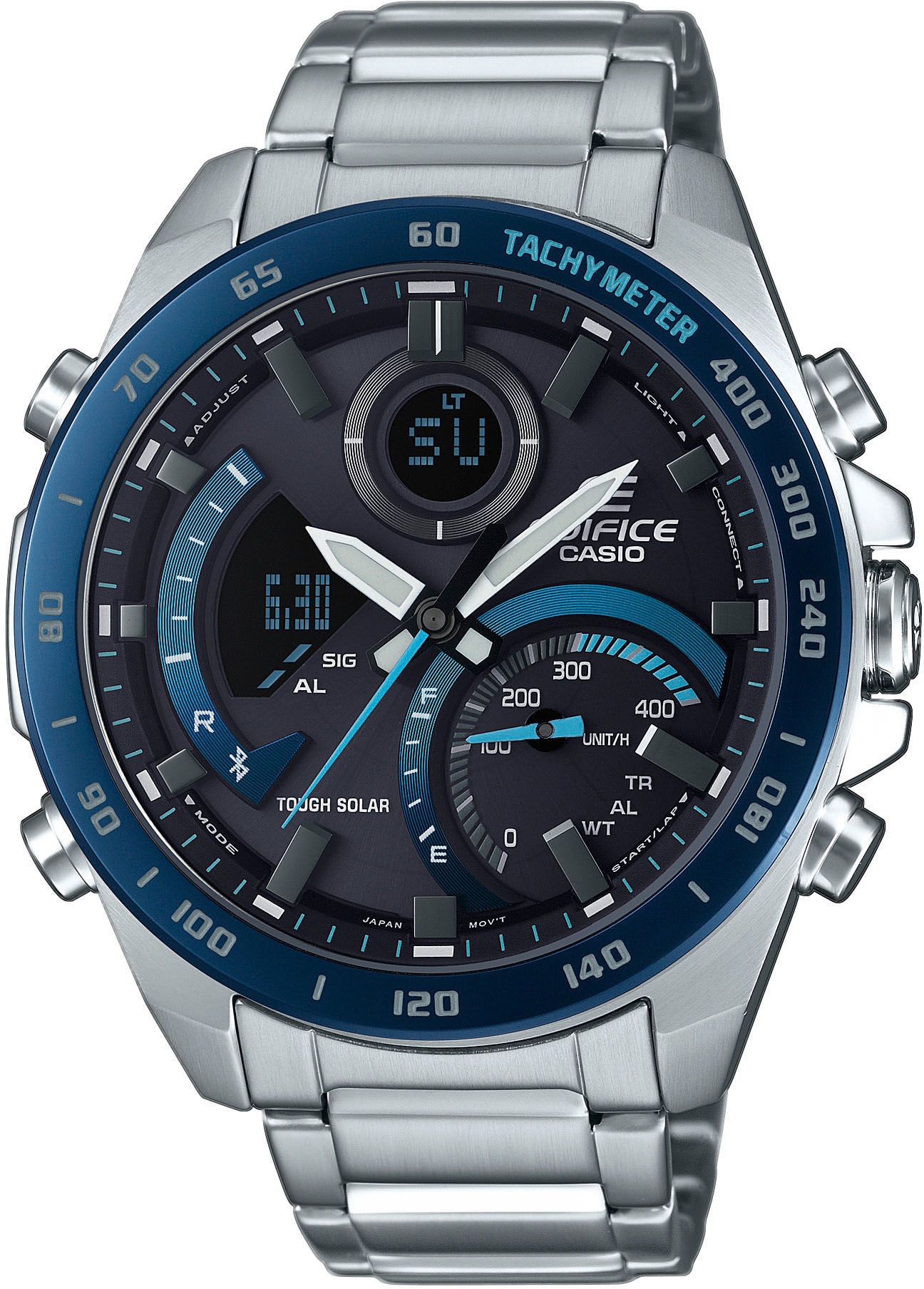➥ Garantie Jahre | XXL »ECB-900DB-1BER« UNIVERSAL EDIFICE 3 Smartwatch CASIO