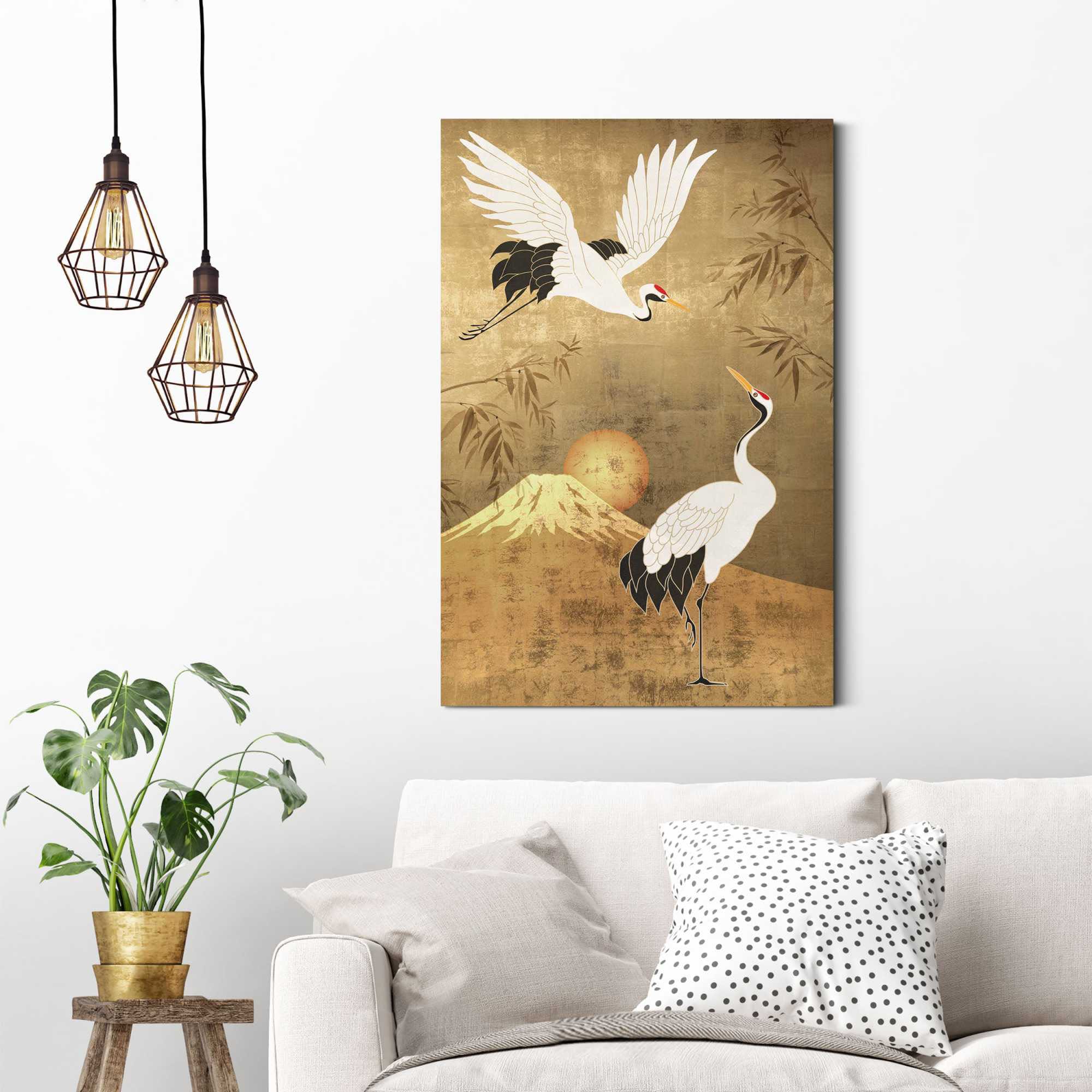 Reinders! Wandbild »Kraniche«