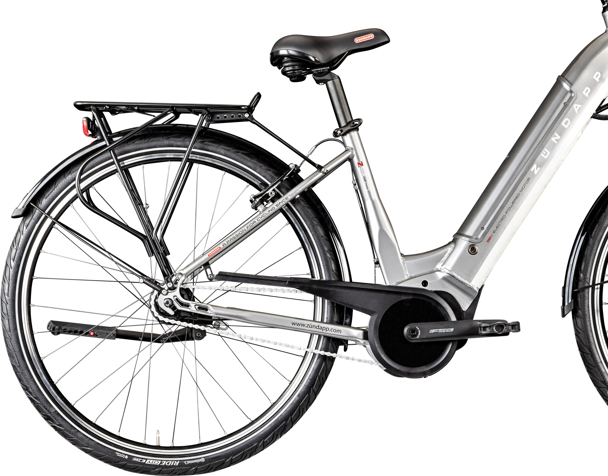 Zündapp E-Bike »Z905«, 7 Gang, Nexus, Mittelmotor 250 W, Pedelec, Elektrofahrrad für Damen u. Herren